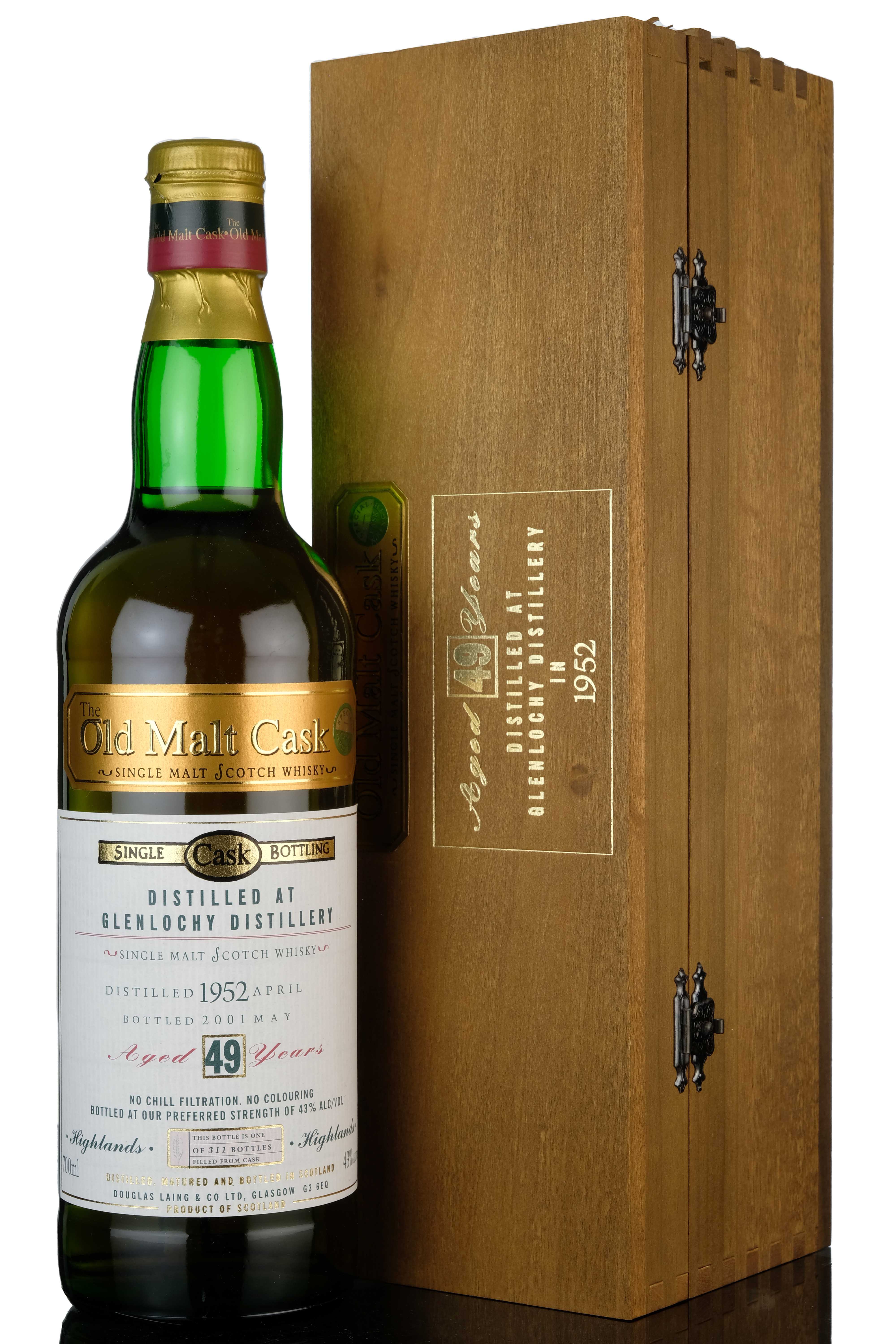 Glenlochy 1952 - 2001 49 Douglas Laing Old Malt Cask