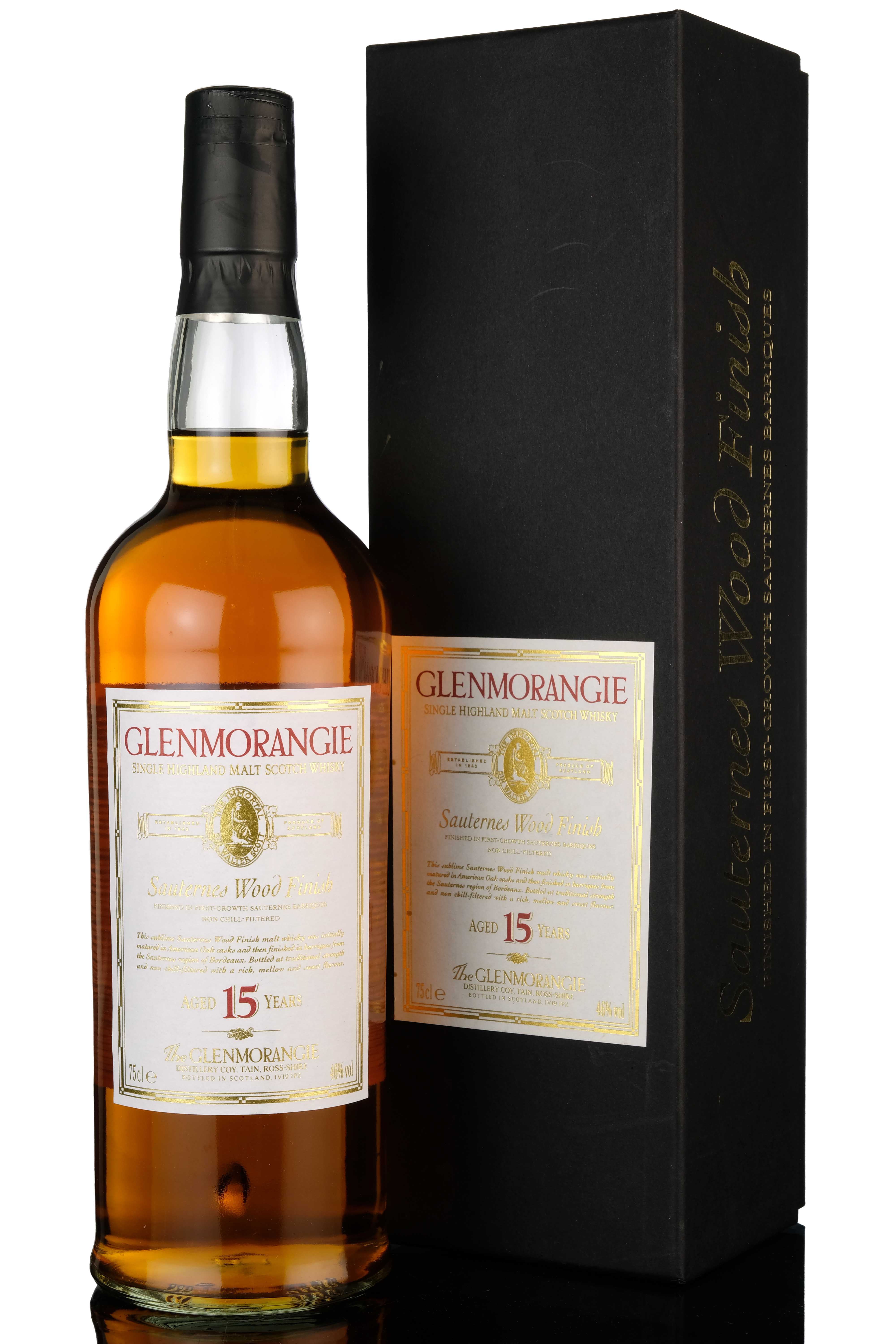 Glenmorangie 15 Year Old - Sauternes Wood Finish