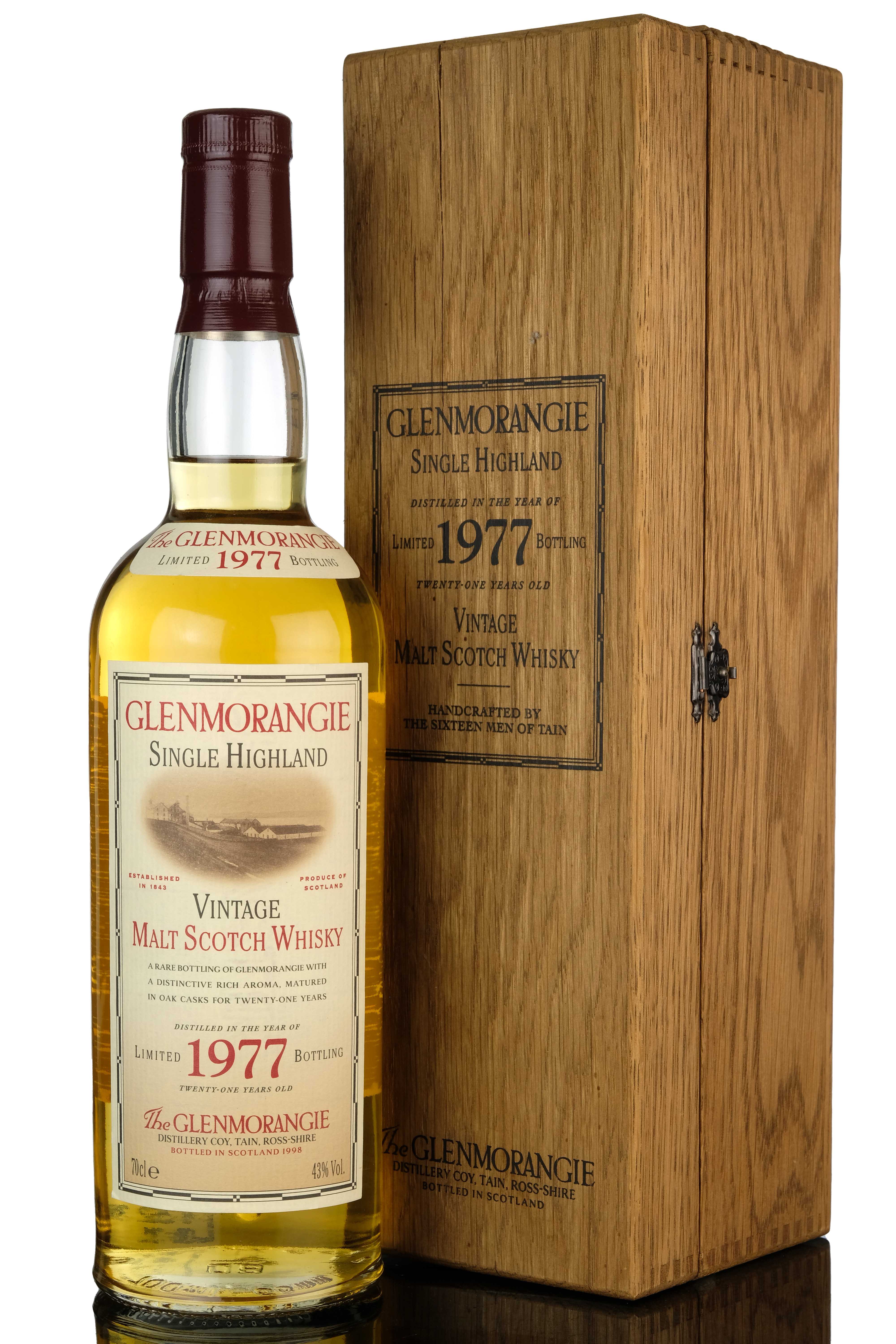 Glenmorangie 1977-1998 - 21 Year Old