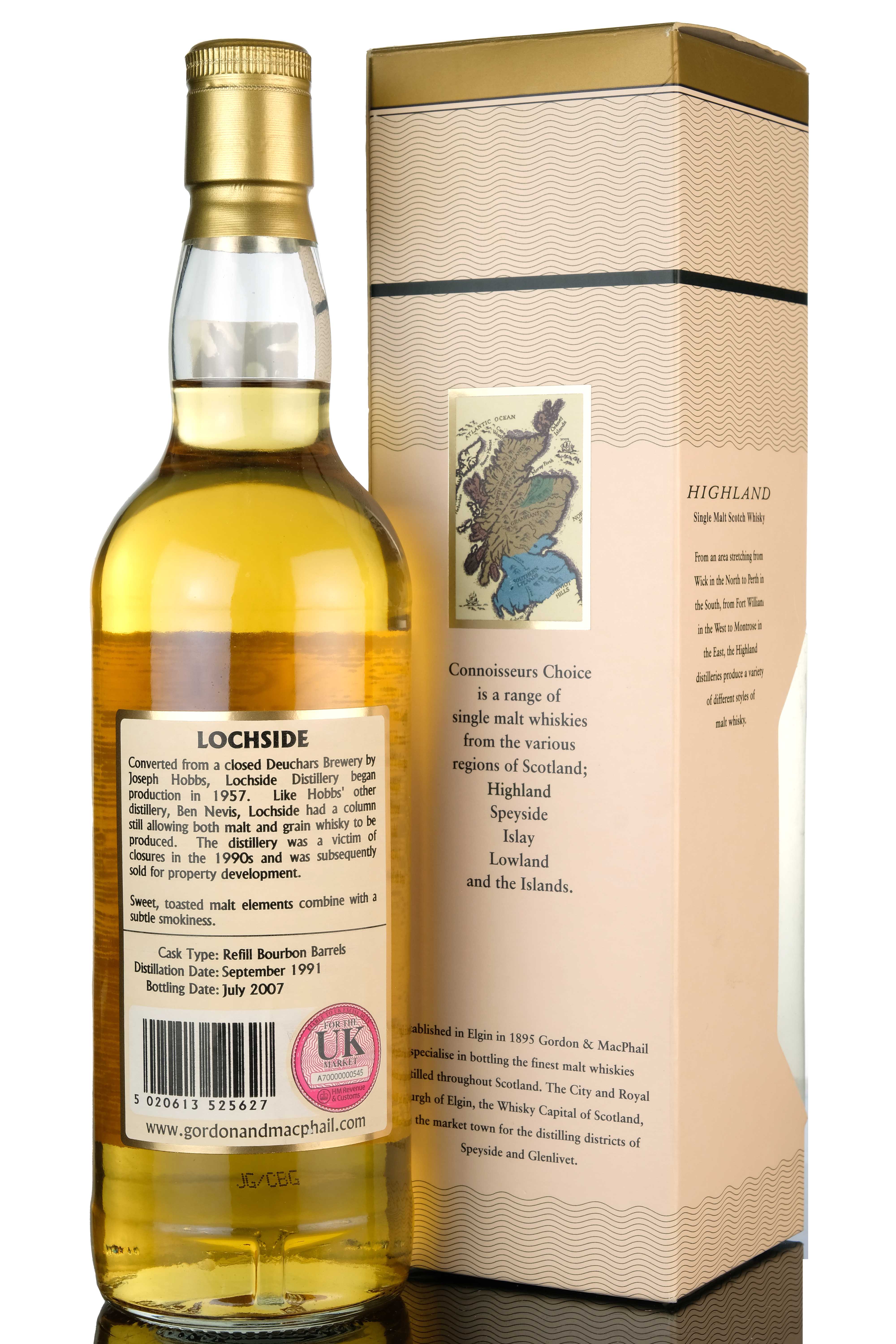 Lochside 1991 - 2007 Connoisseurs Choice