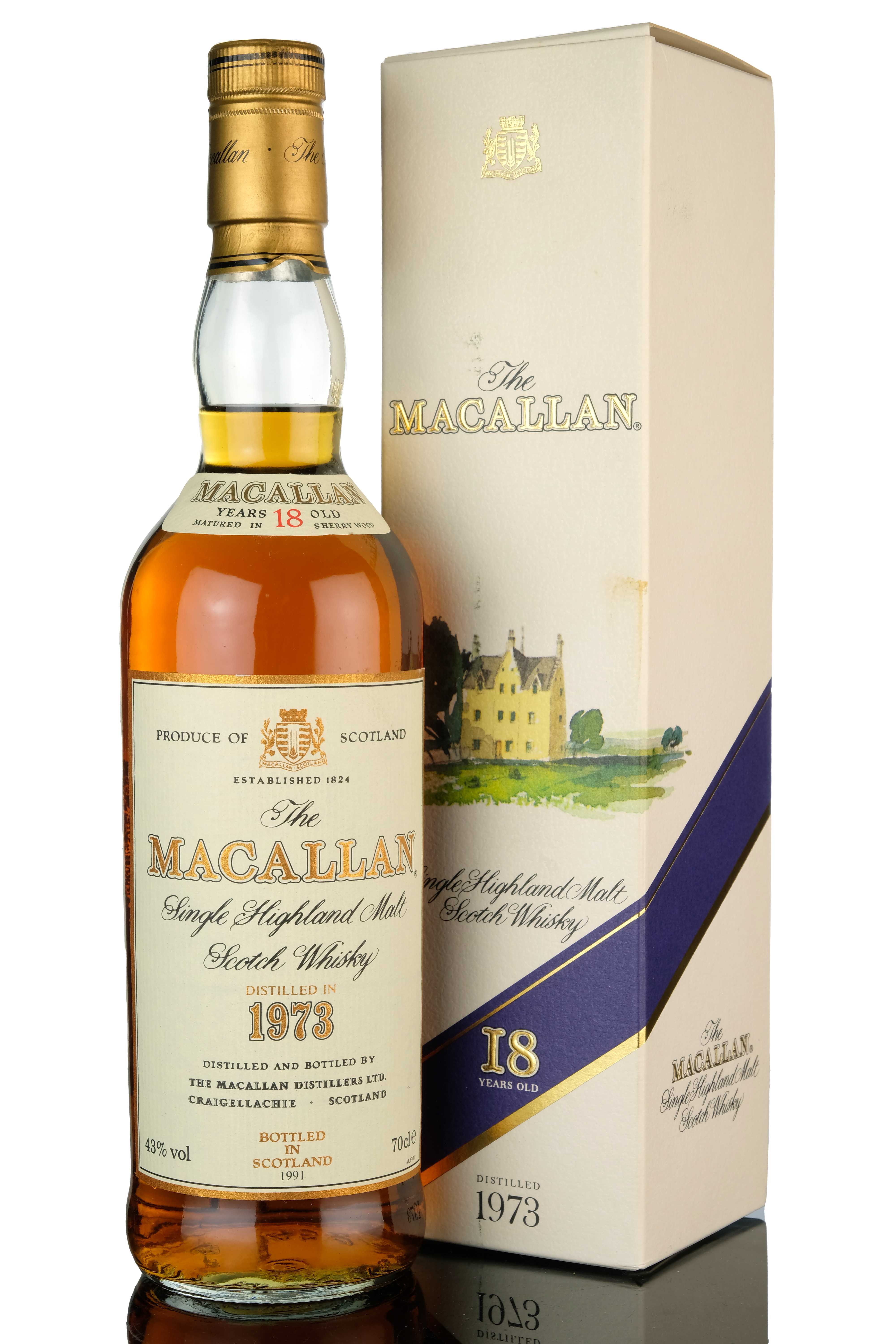 Macallan 1973-1991 - 18 Year Old