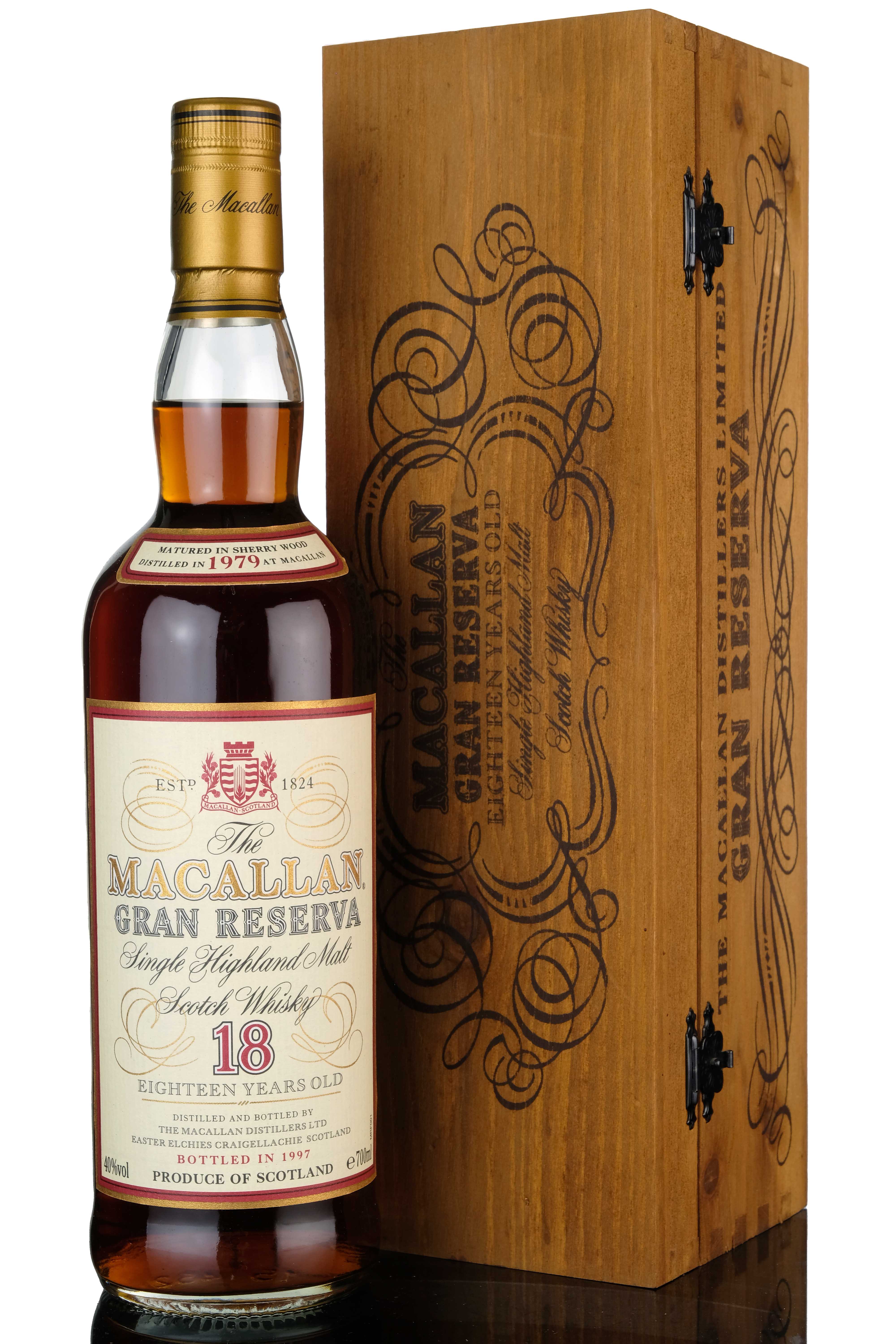 Macallan 1979-1997 - 18 Year Old - Gran Reserva