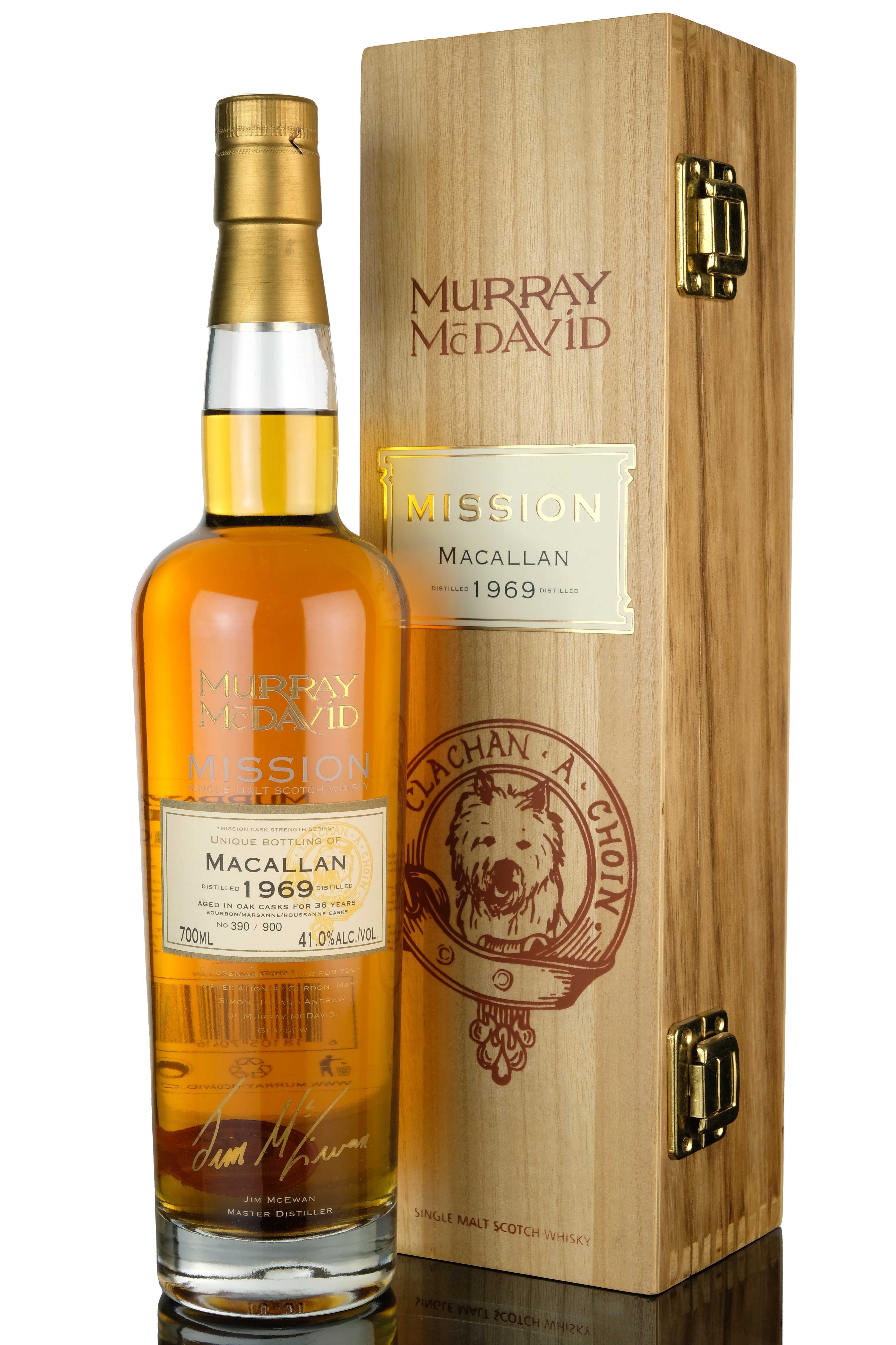 Macallan 1969 - 36 Year Old - Murray McDavid Mission