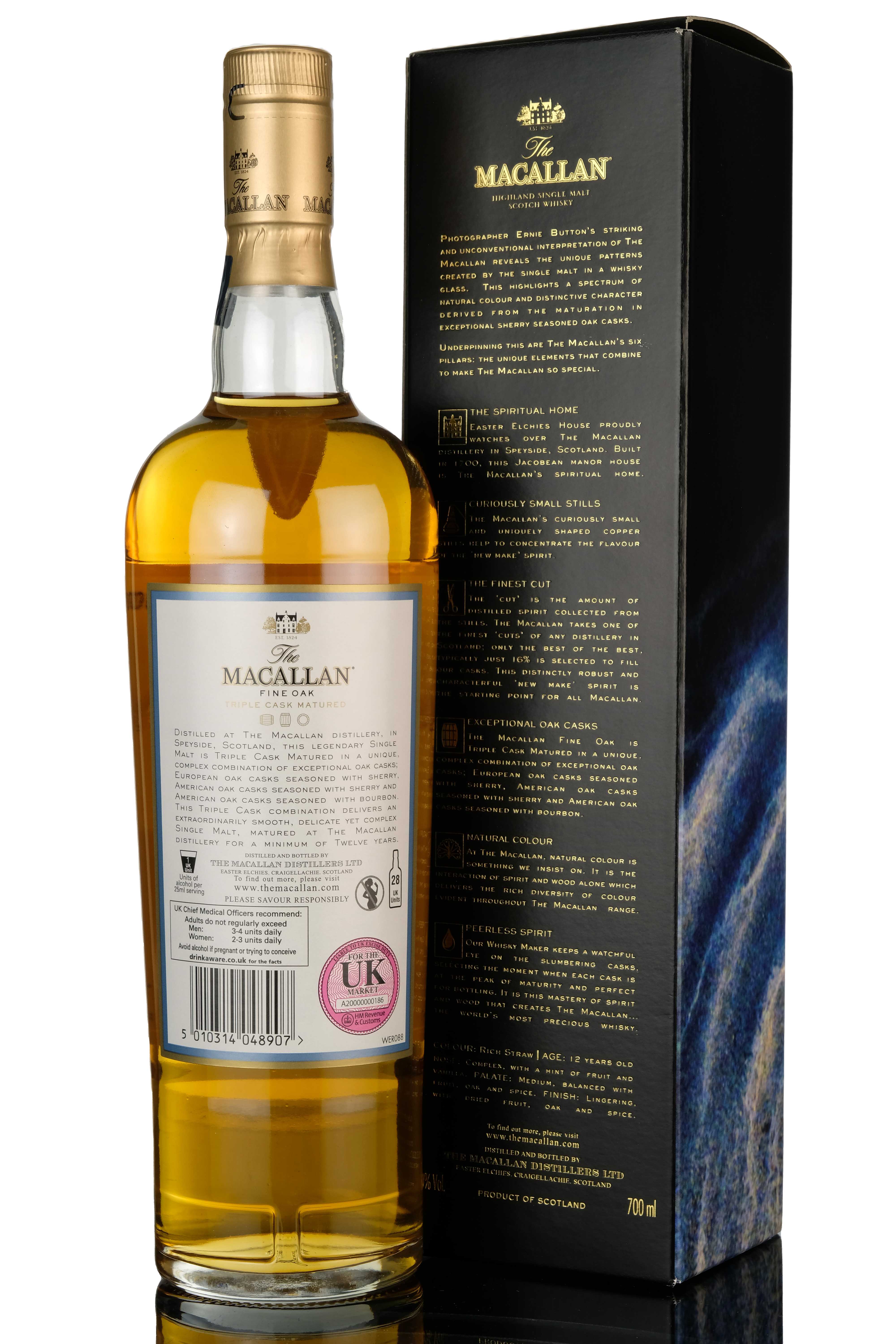 Macallan 12 Year Old - Fine Oak Ernie Button Edition