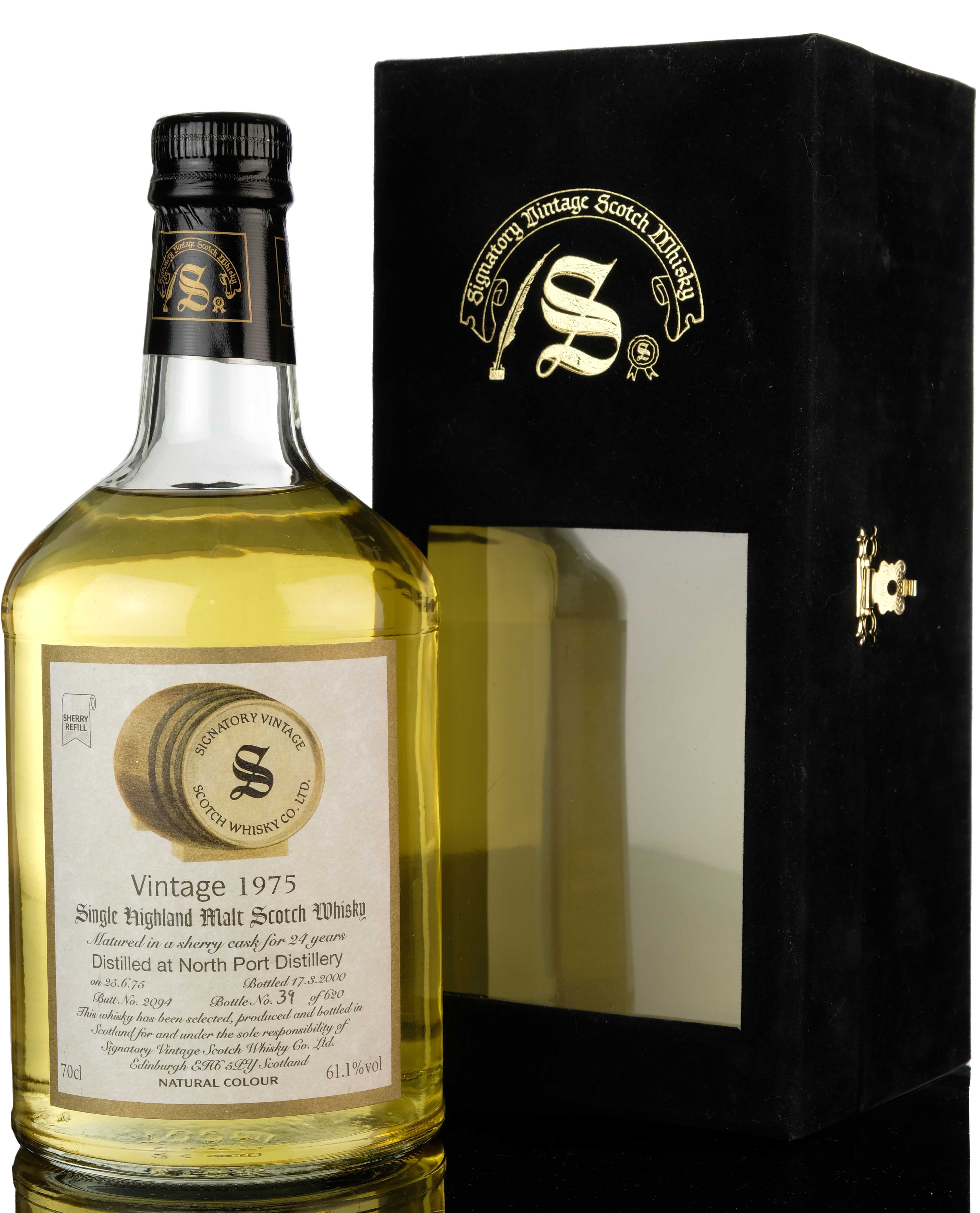 North Port 1975-2000 - 24 Year Old - Signatory Vintage - Single Cask 2094