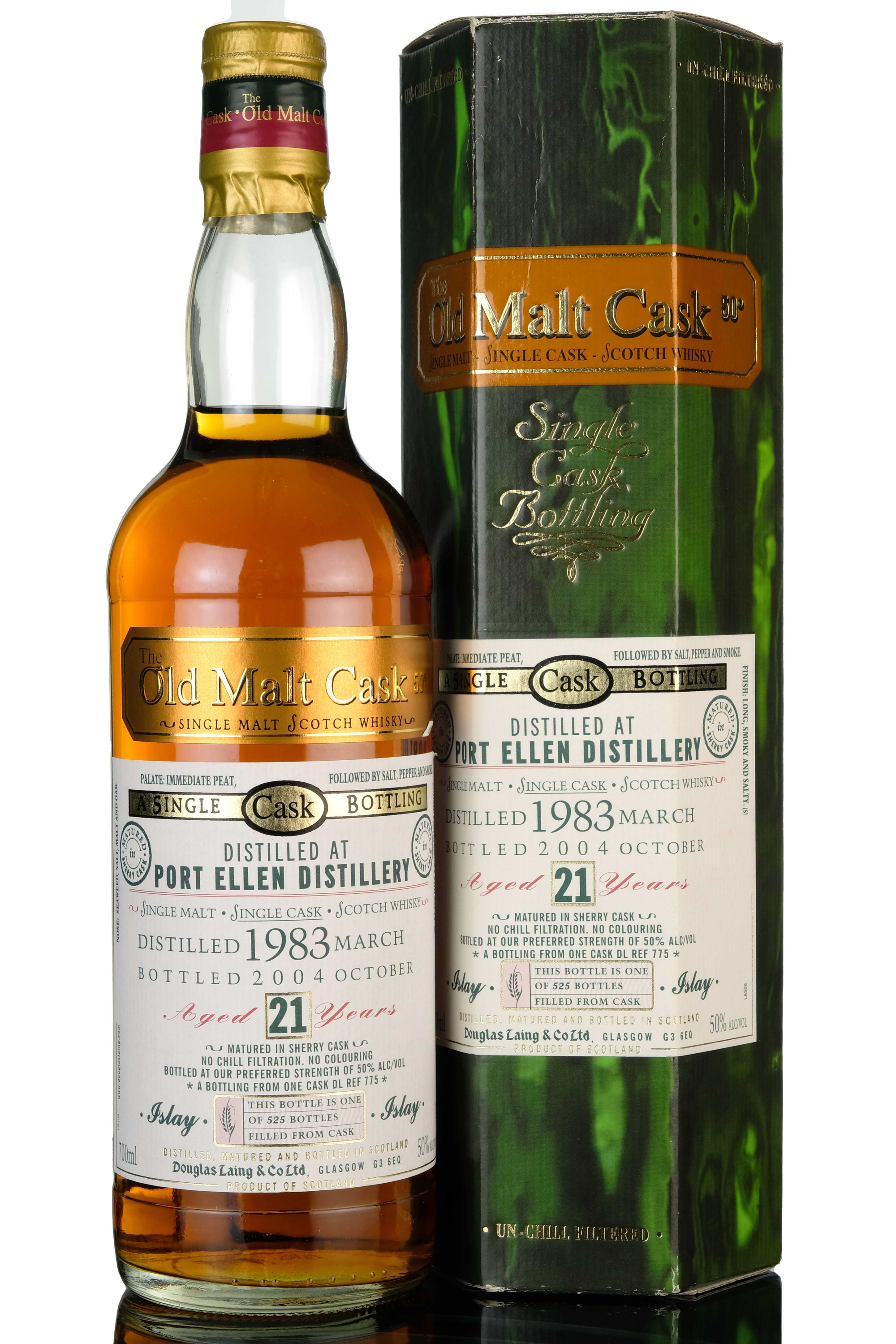 Port Ellen 1983-2004 - 21 Year Old - Douglas Laing - Old Malt Cask - Single Cask 775