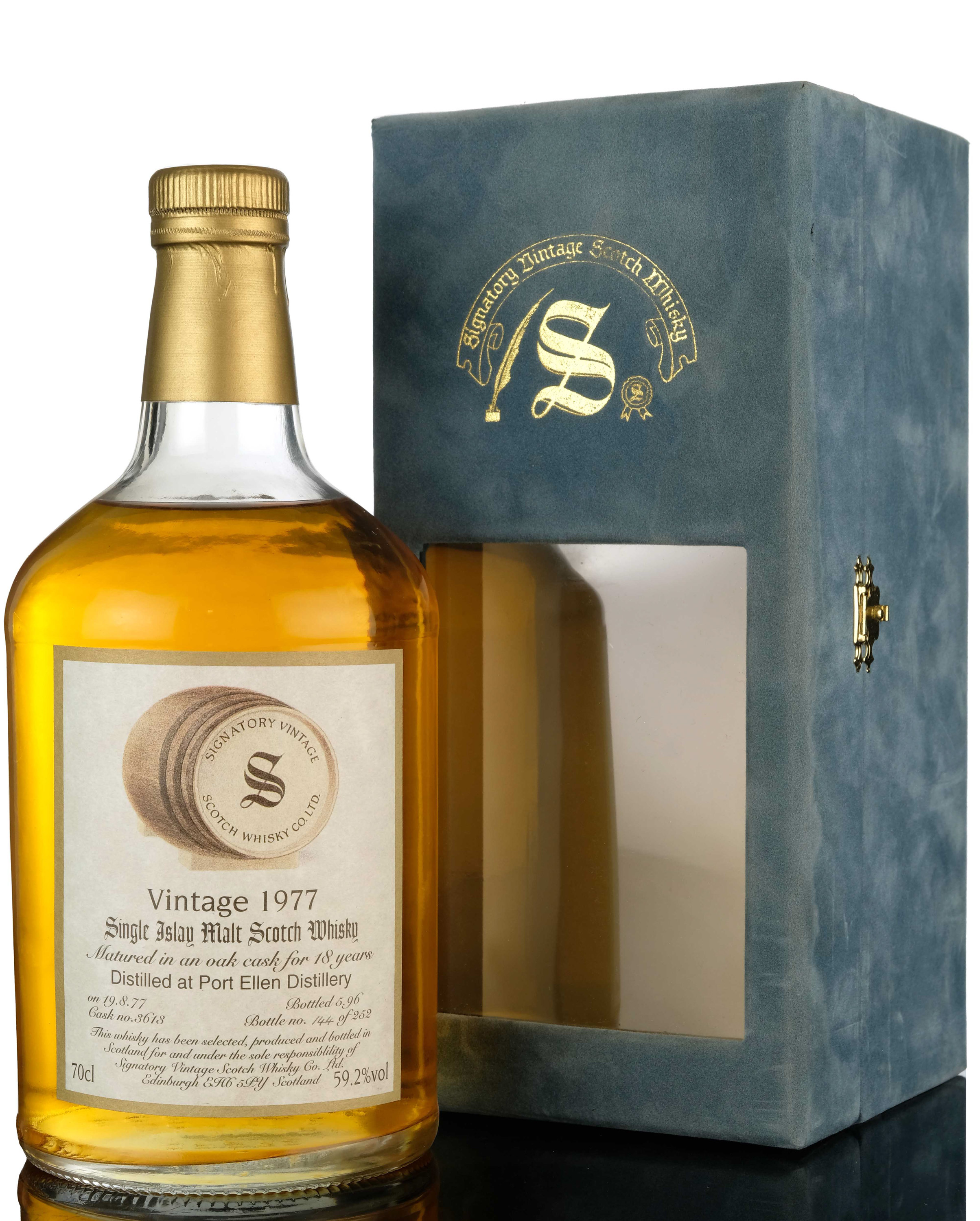 Port Ellen 1977 - 1996 18 Signatory Vintage Single Cask 3613