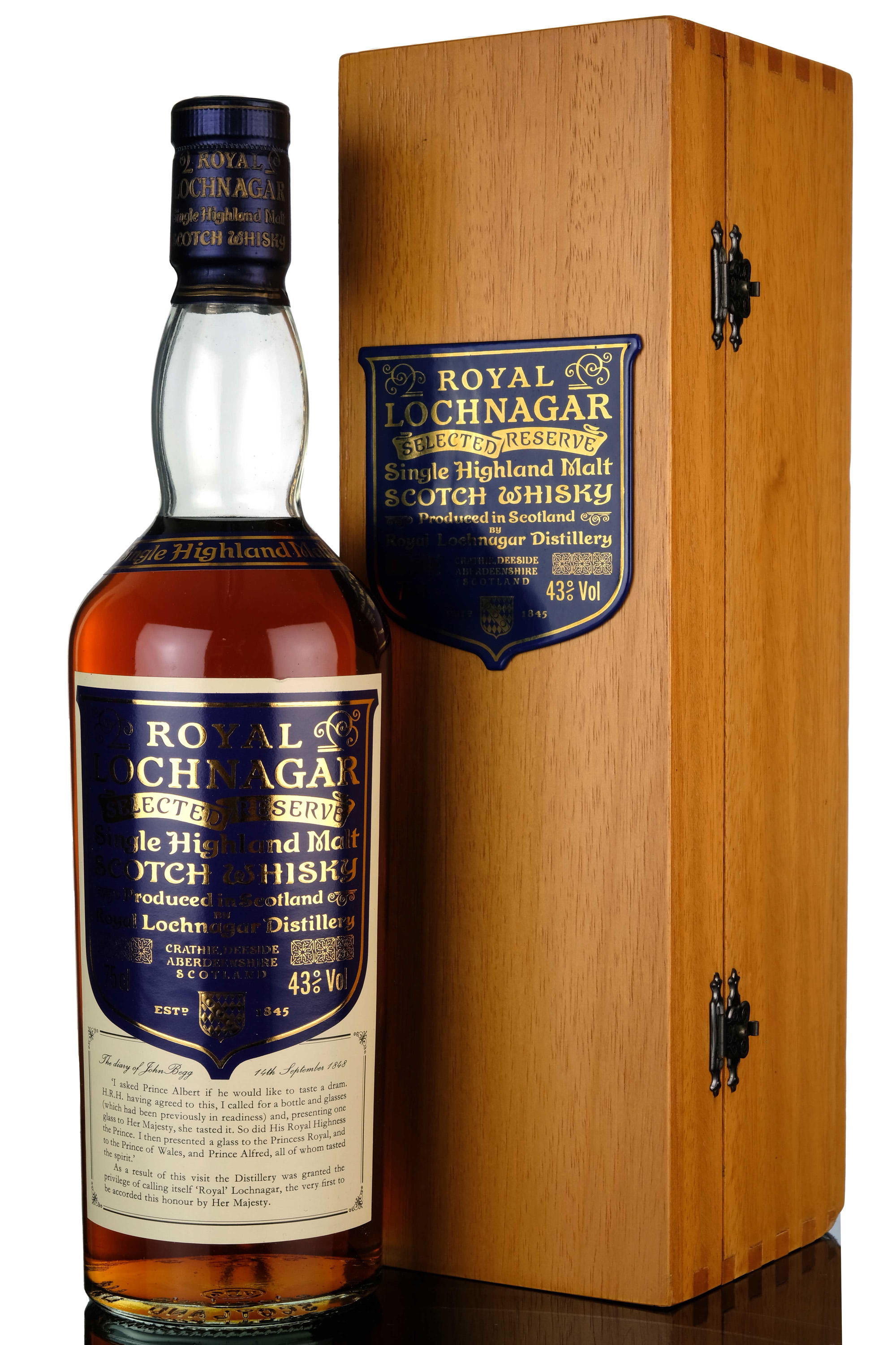 Royal Lochnagar Select Reserve - Circa 1990