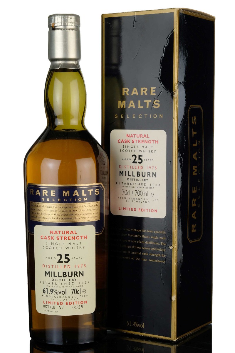 Millburn 1975-2001 - 25 Year Old - Rare Malts 61.9%