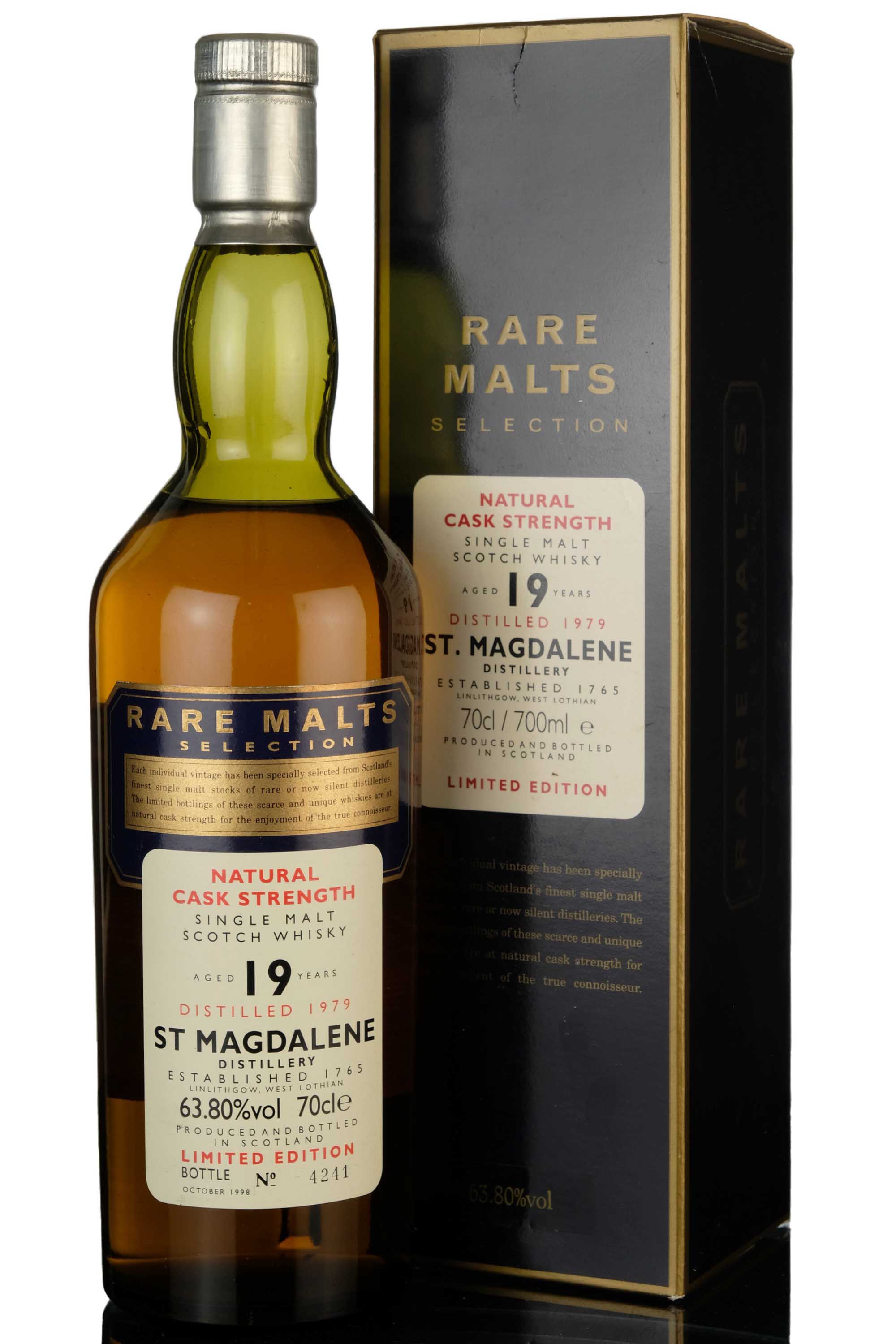 St Magdalene 1979-1998 - 19 Year Old - Rare Malts 63.80%