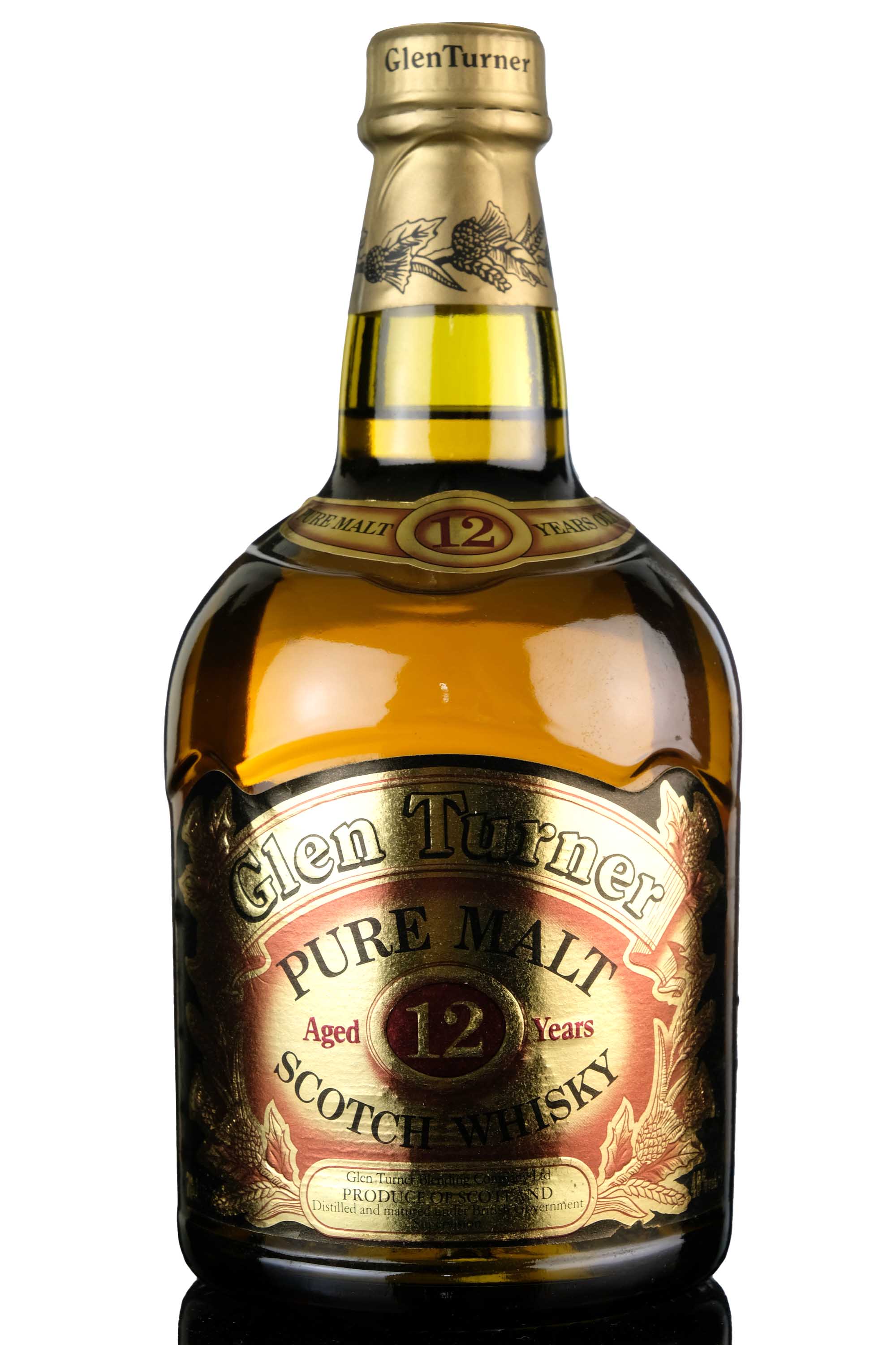 Glen Turner 12 Year Old - Pure Malt - 1990s