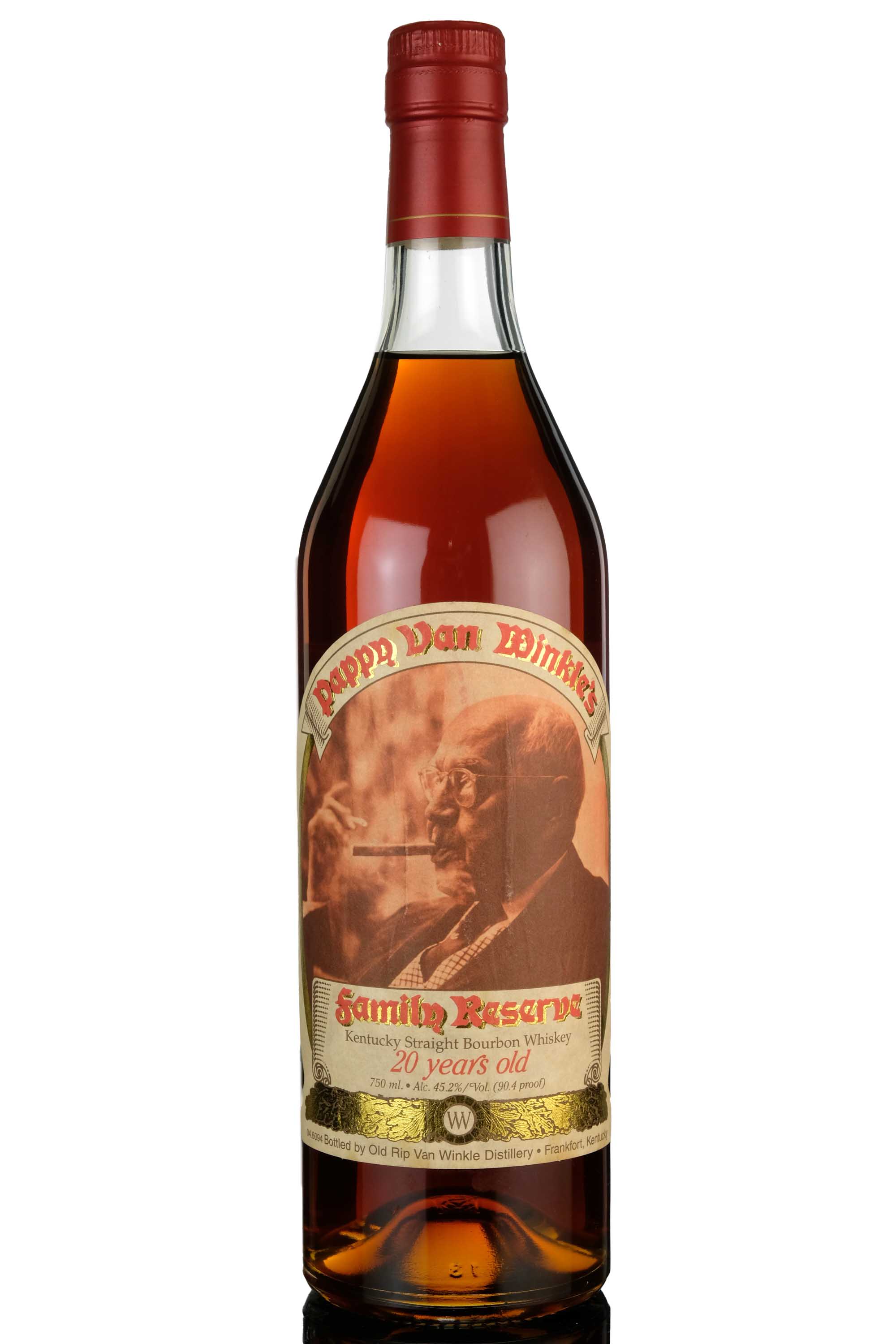 Pappy Van Winkles Family Reserve  20 Year Old  Kentucky Straight Bourbon Whiskey  Pre 2