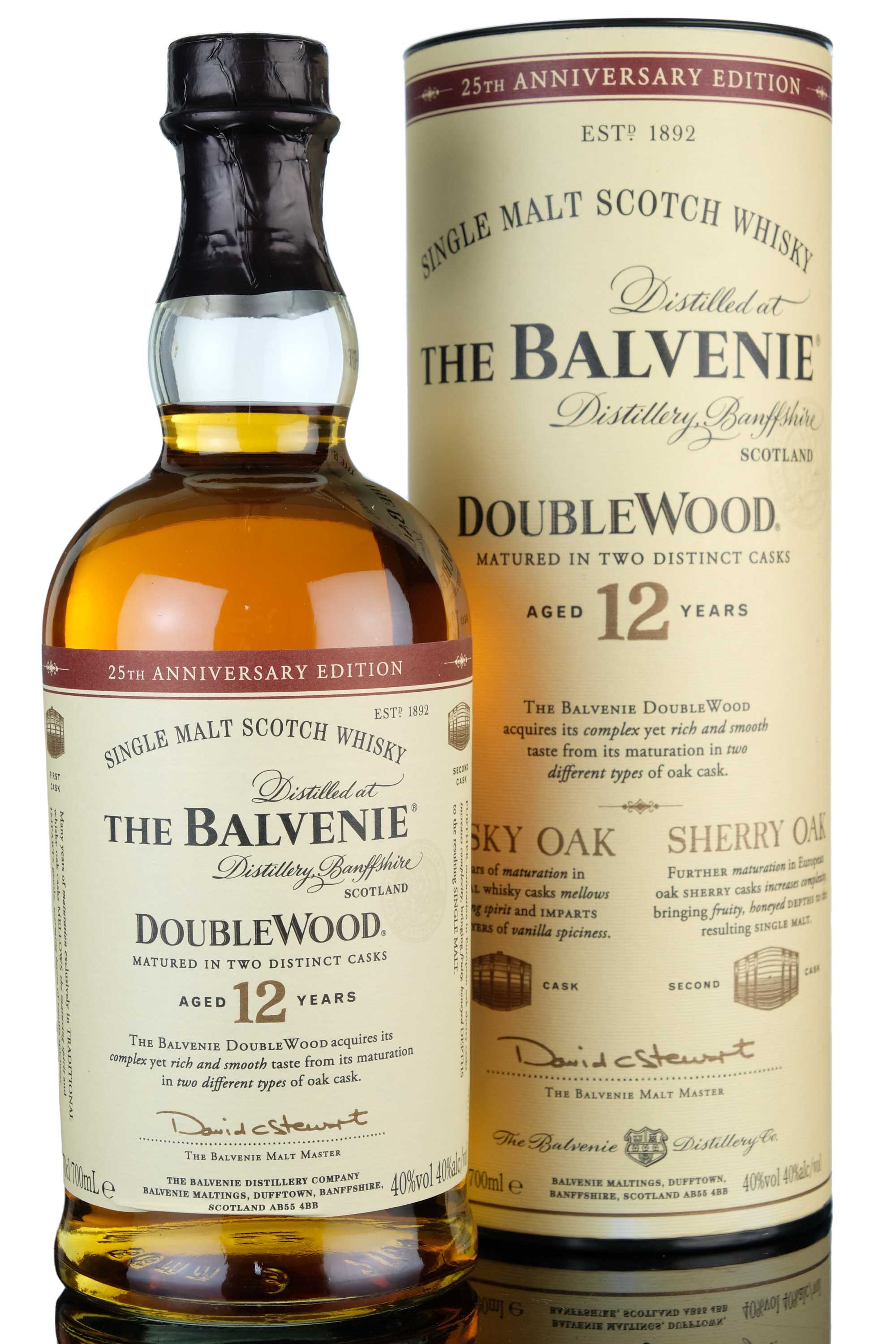 Balvenie 12 Year Old - Doublewood - 25th Anniversary Edition