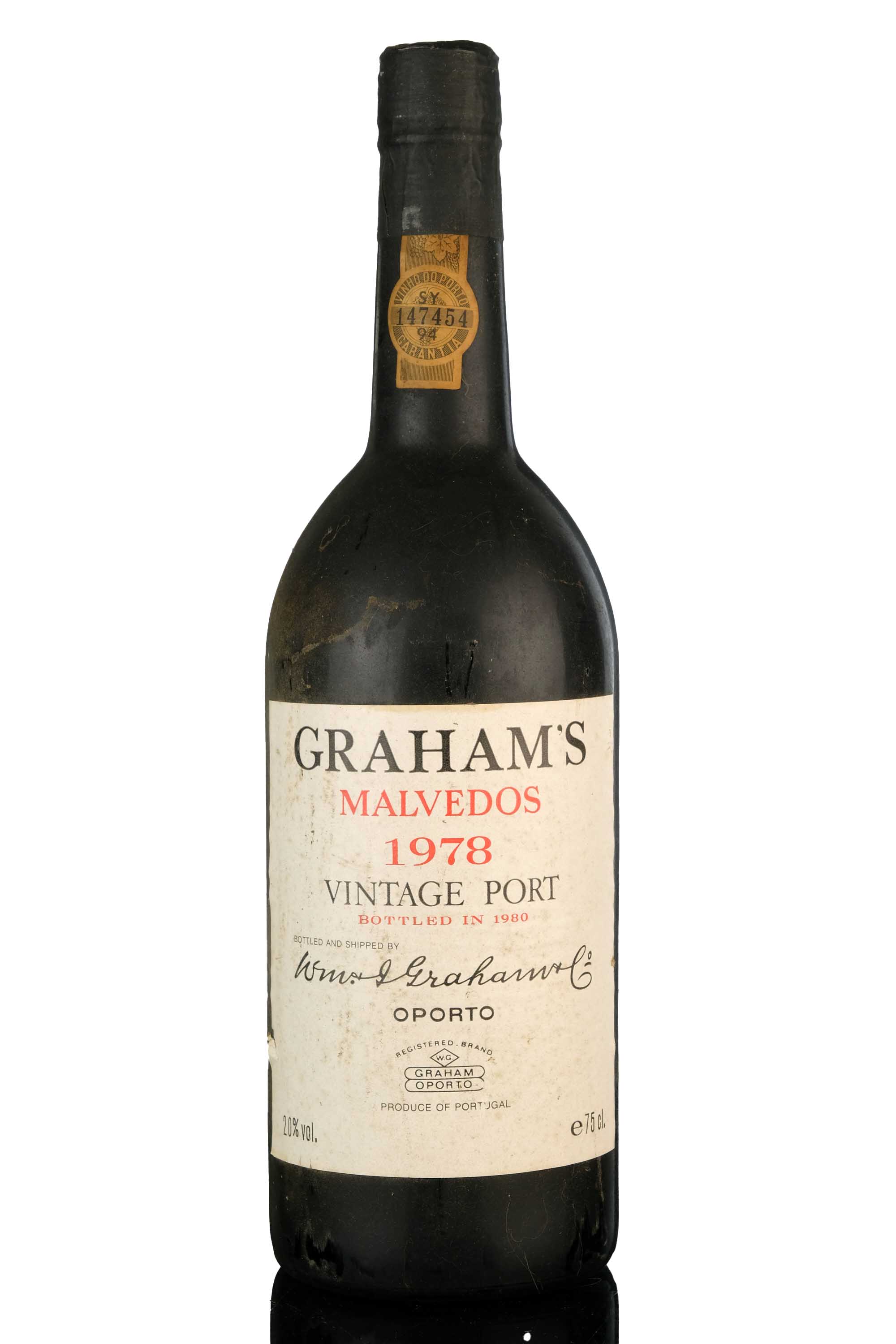 Grahams 1978 Vintage Port Bottled 1980
