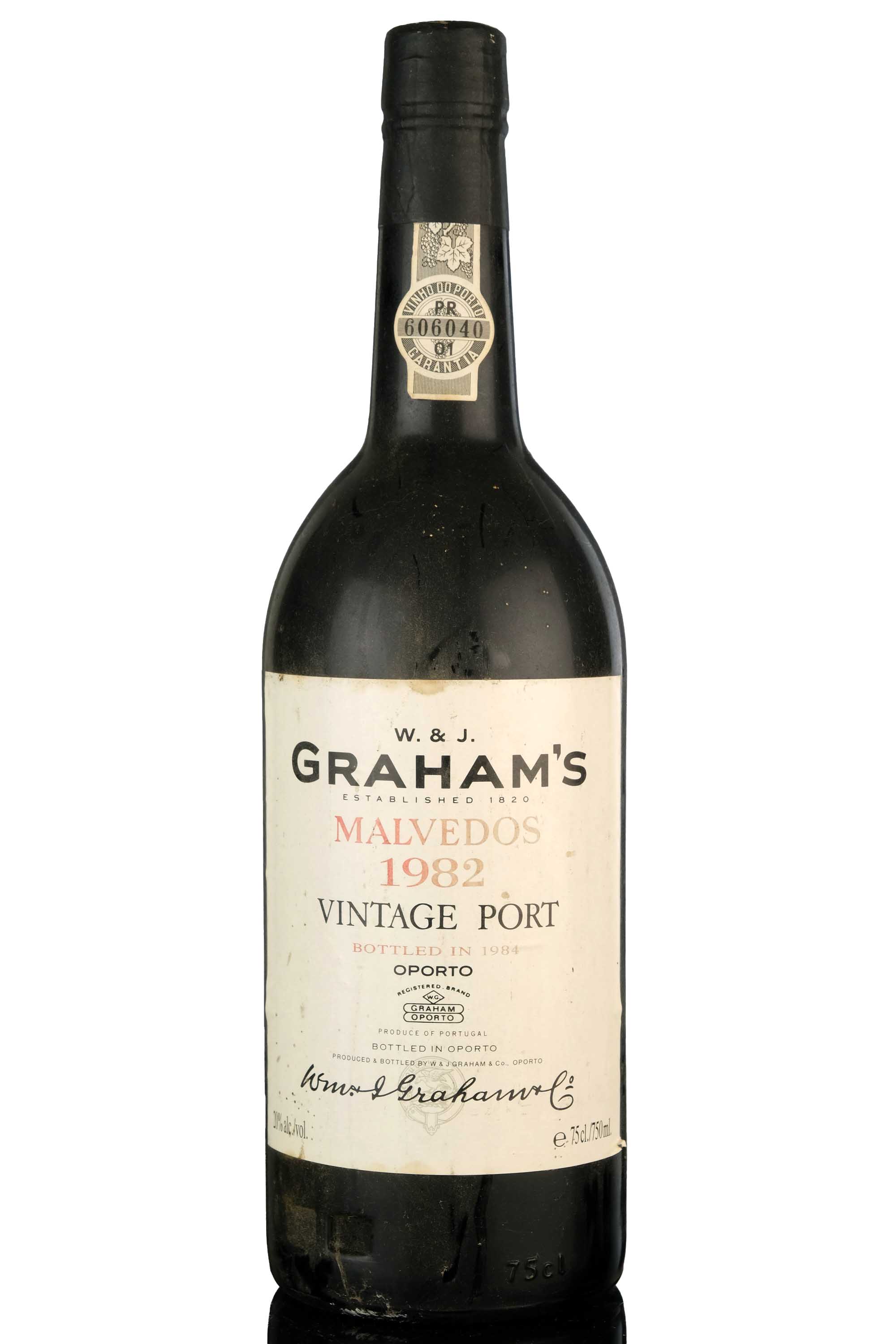 Grahams 1982 Vintage Port - Bottled 1984