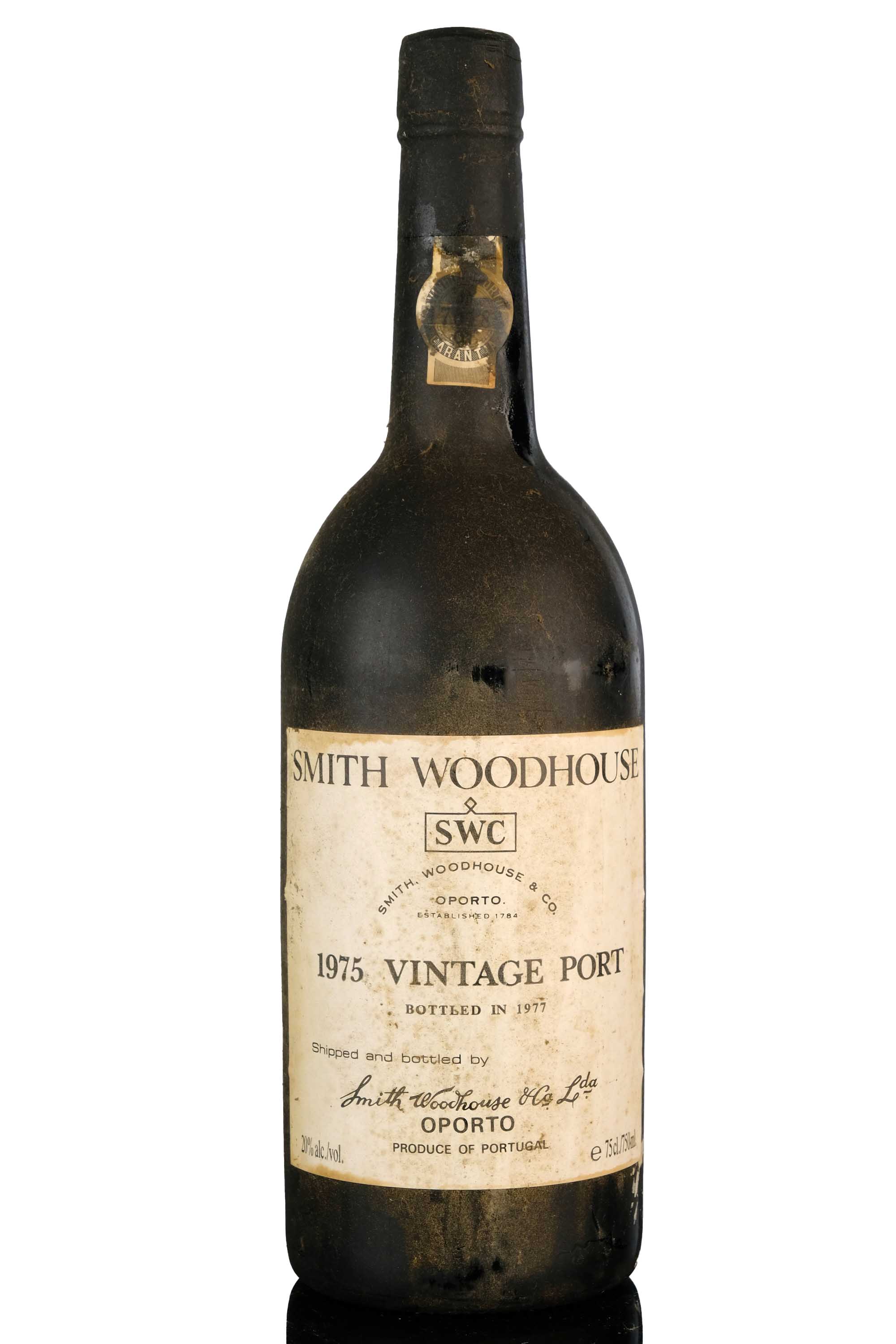 Smith Woodhouse 1975 Vintage Port - Bottled 1977