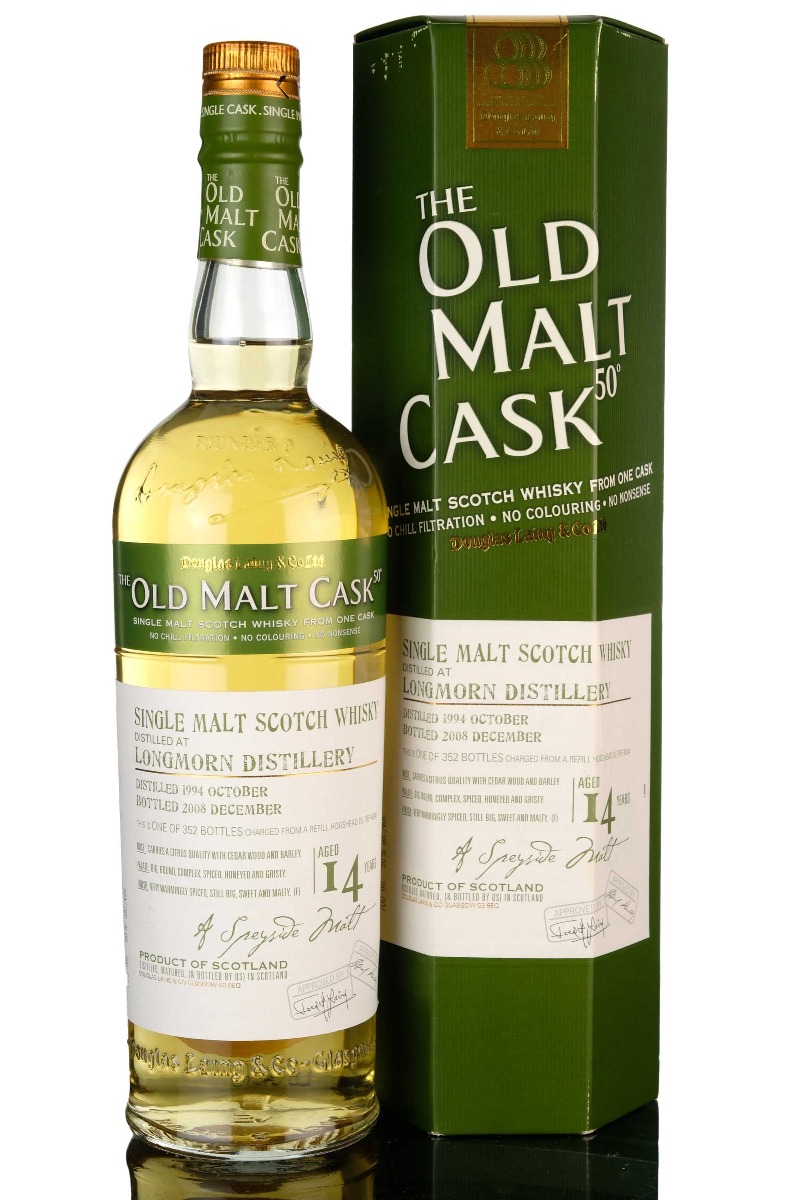Longmorn 19942008 14 Year Old Douglas Laing Old Malt Cask Single Cask 4804