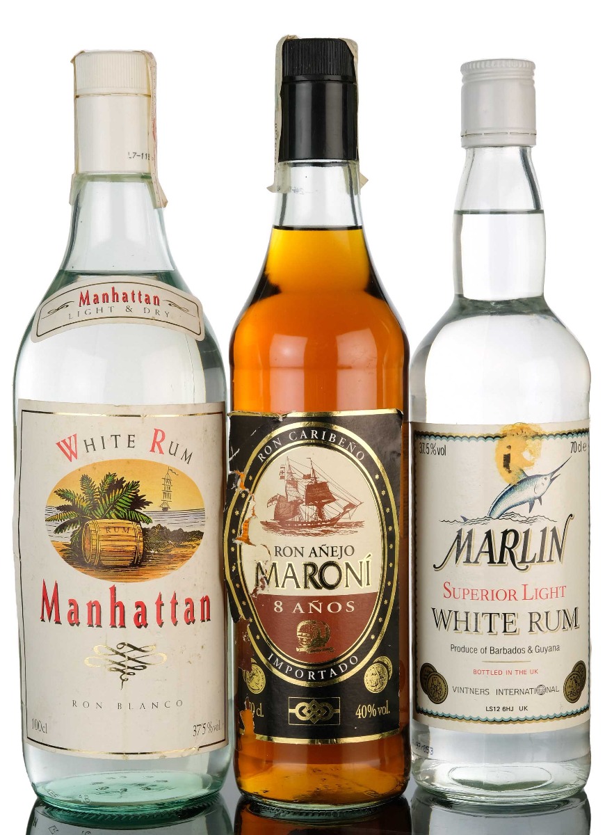 3 x Rum