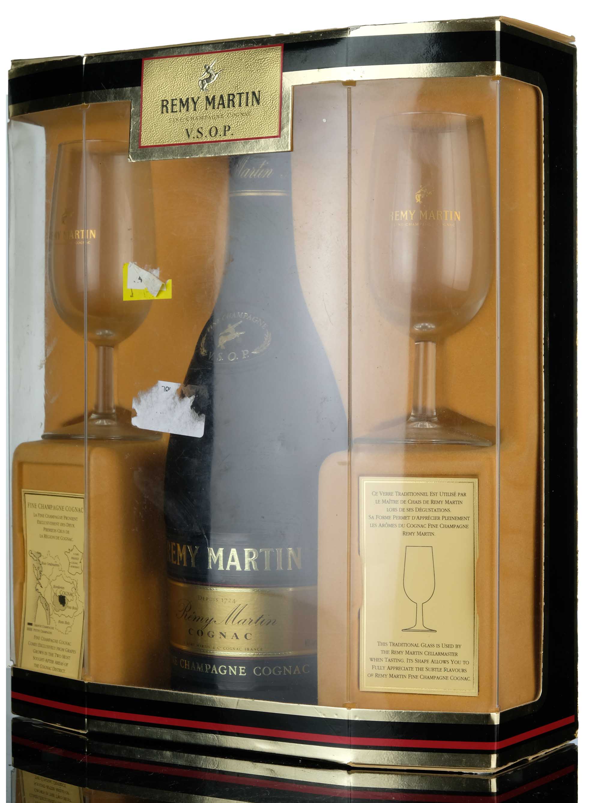 Remy Martin Fine Champagne Cognac VSOP - Presentation Set