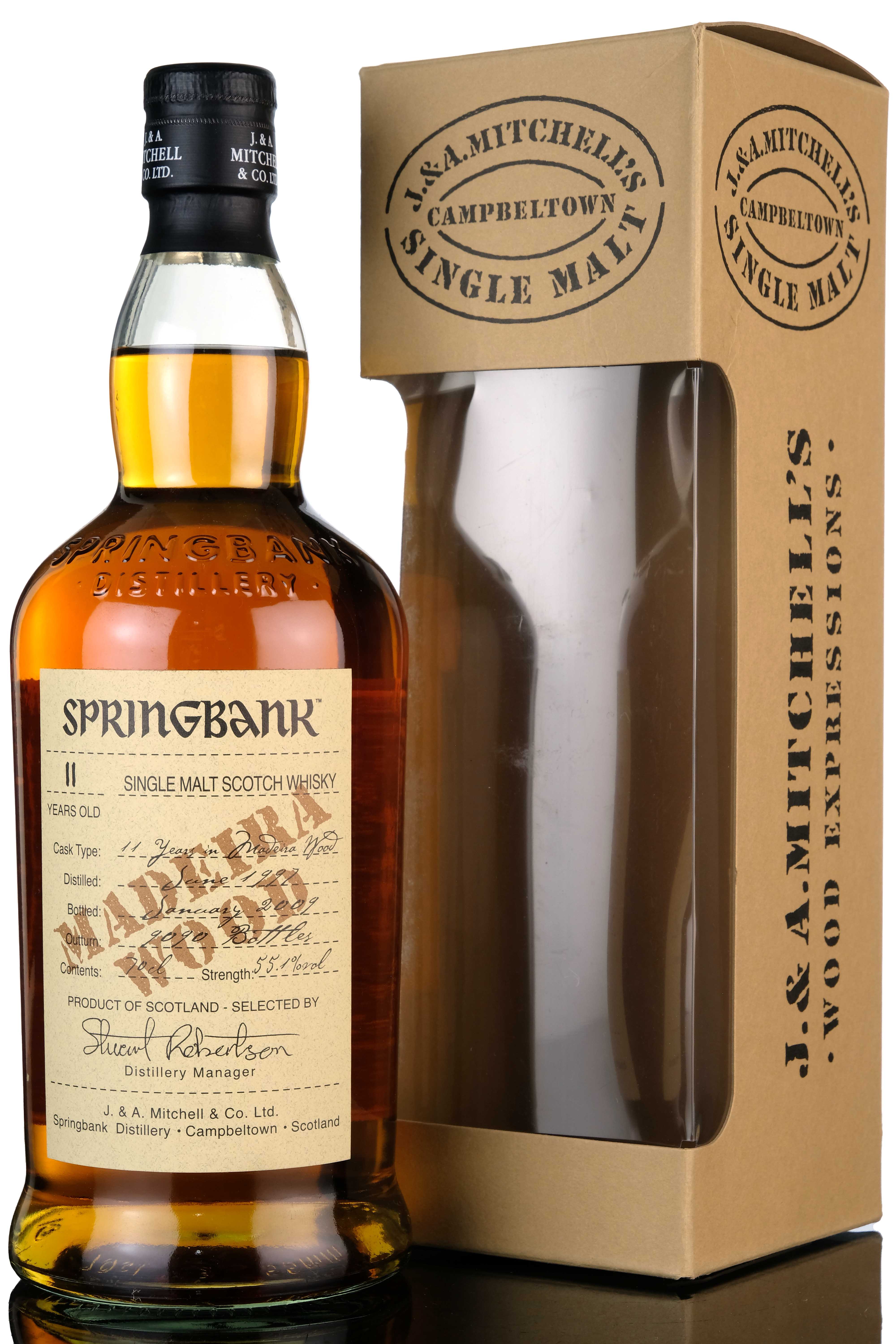 Springbank 1997-2009 - Madeira Wood