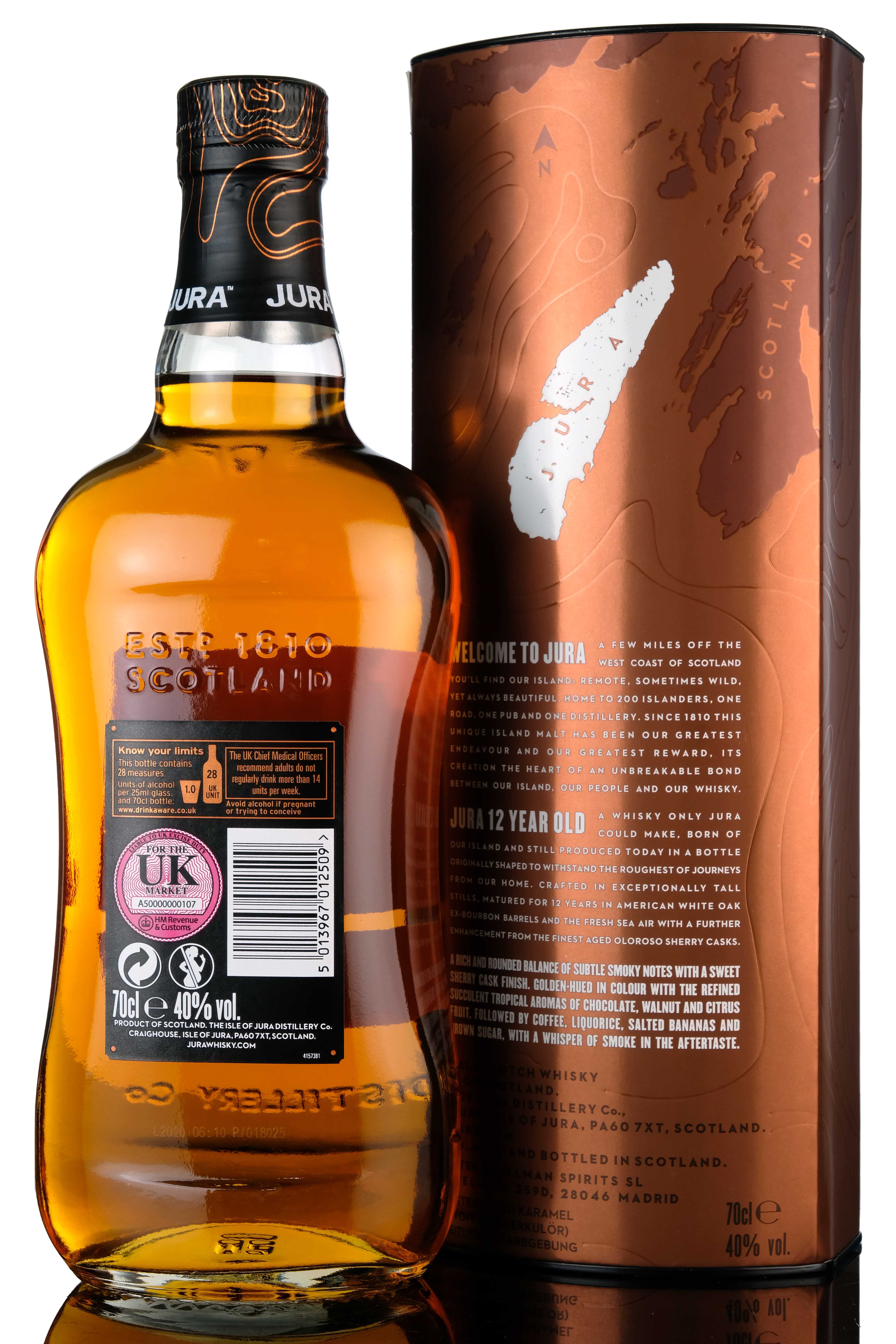 Jura 12 Year Old - Oloroso Sherry Cask Finish - 2020 Release