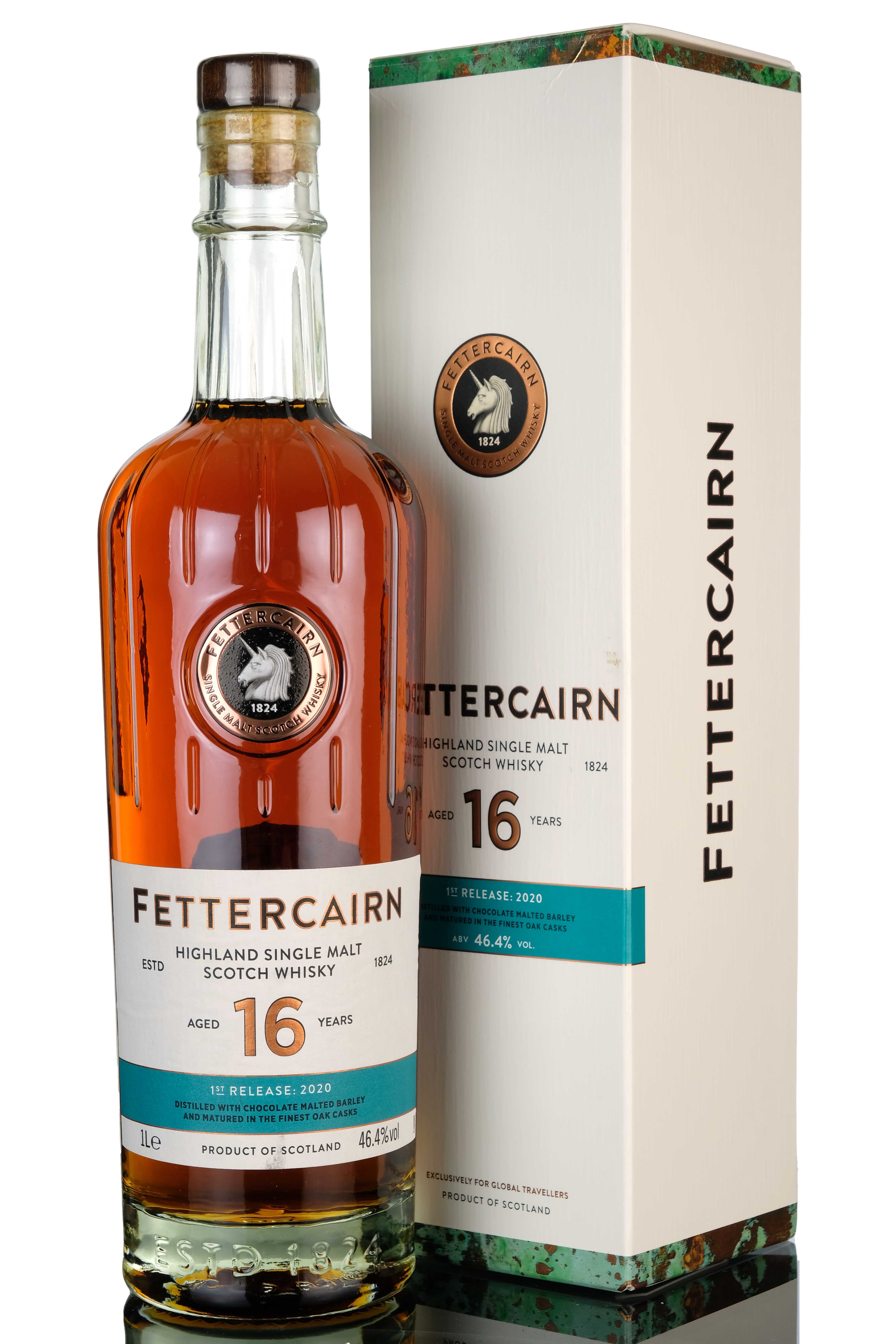 Fettercairn 16 Year Old - 1st Release 2020 - 1 Litre