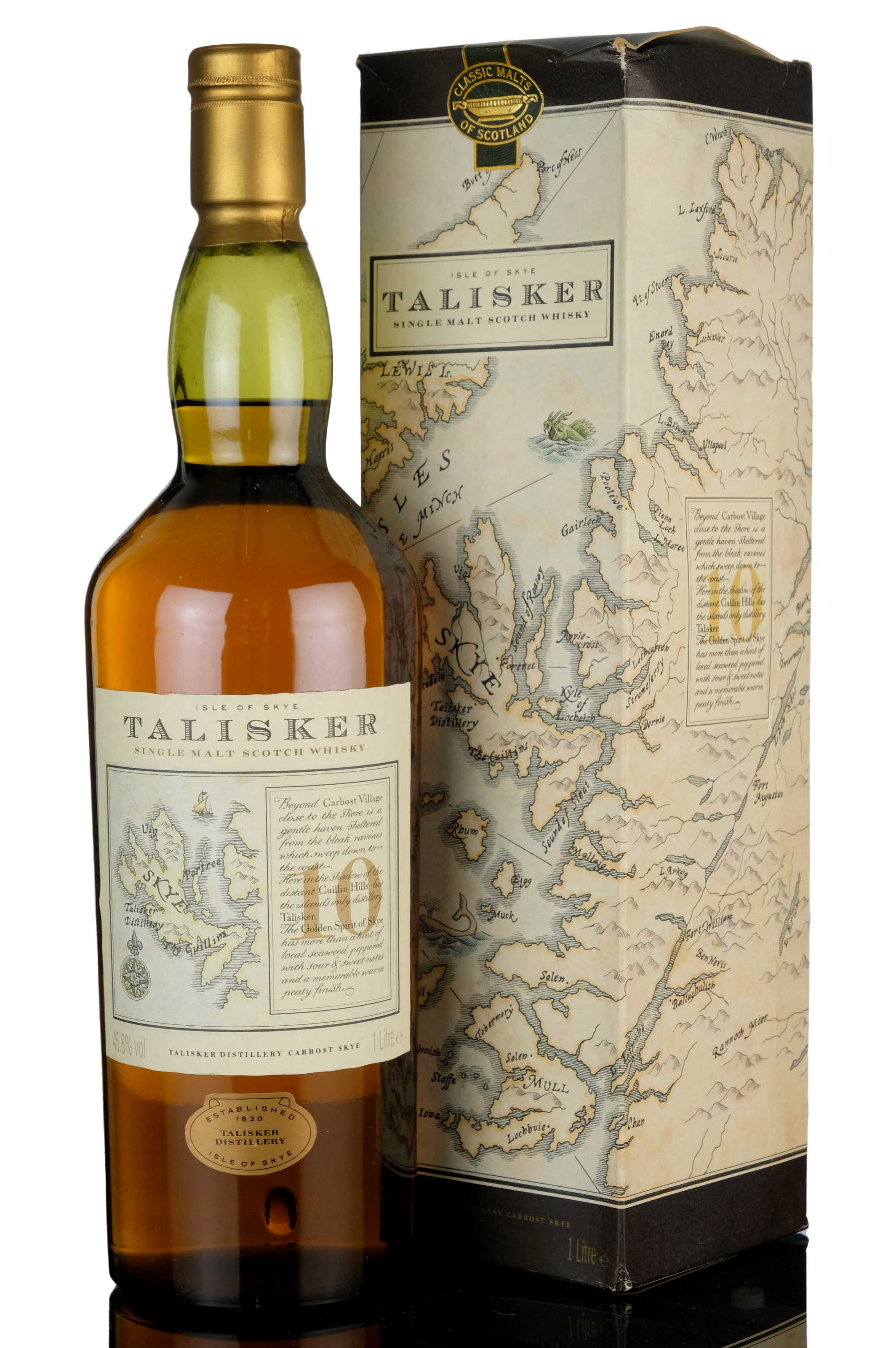 Talisker 10 Year Old - 1990s - 1 Litre