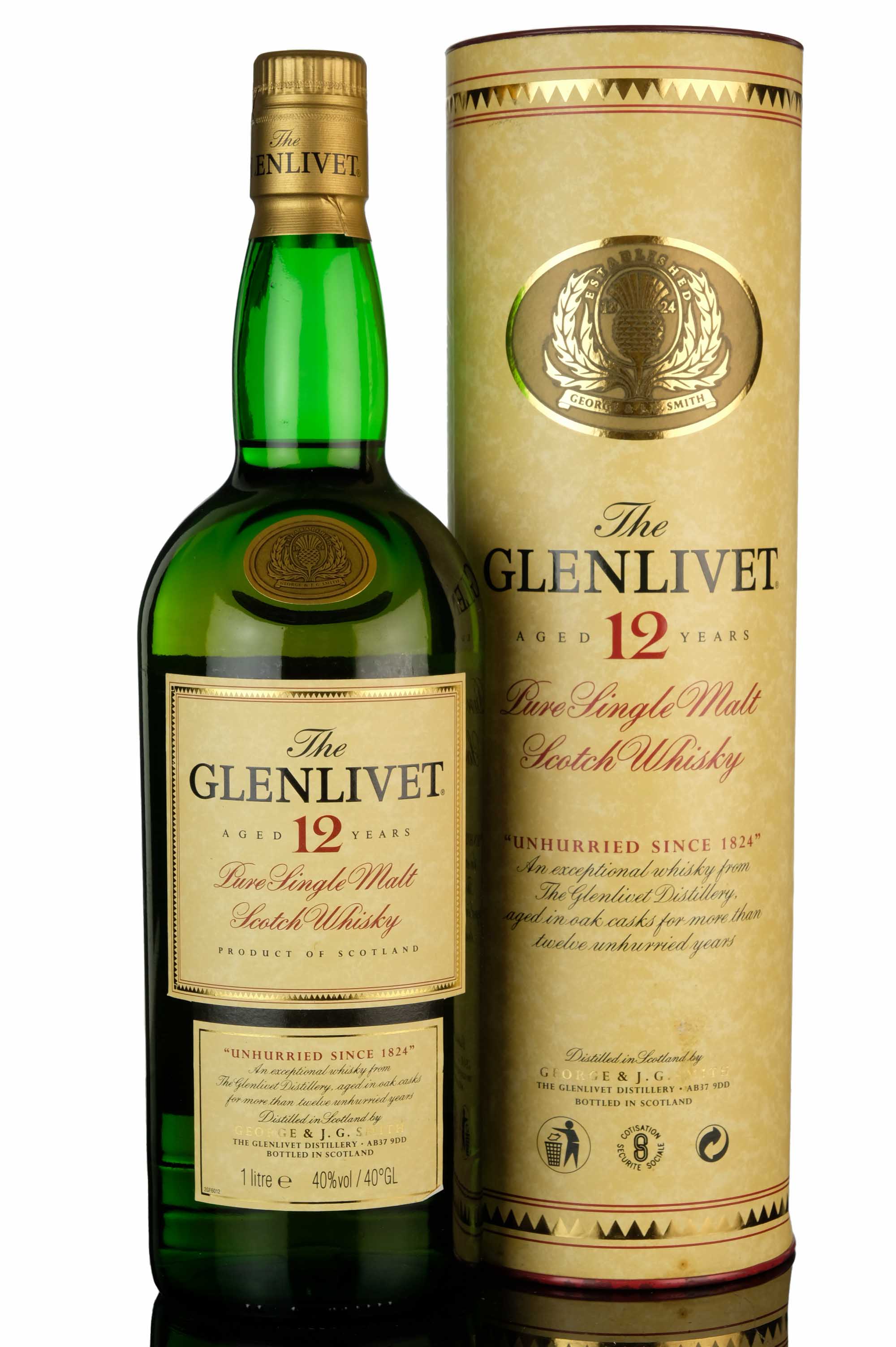 Glenlivet 12 Year Old - 1 Litre