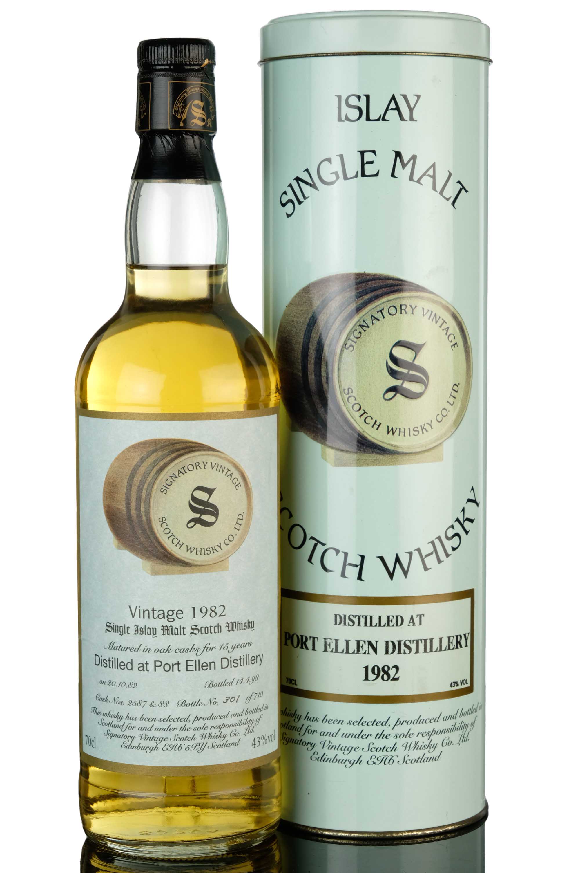 Port Ellen 1982 - 1998 15 Signatory Vintage Casks 2587 88