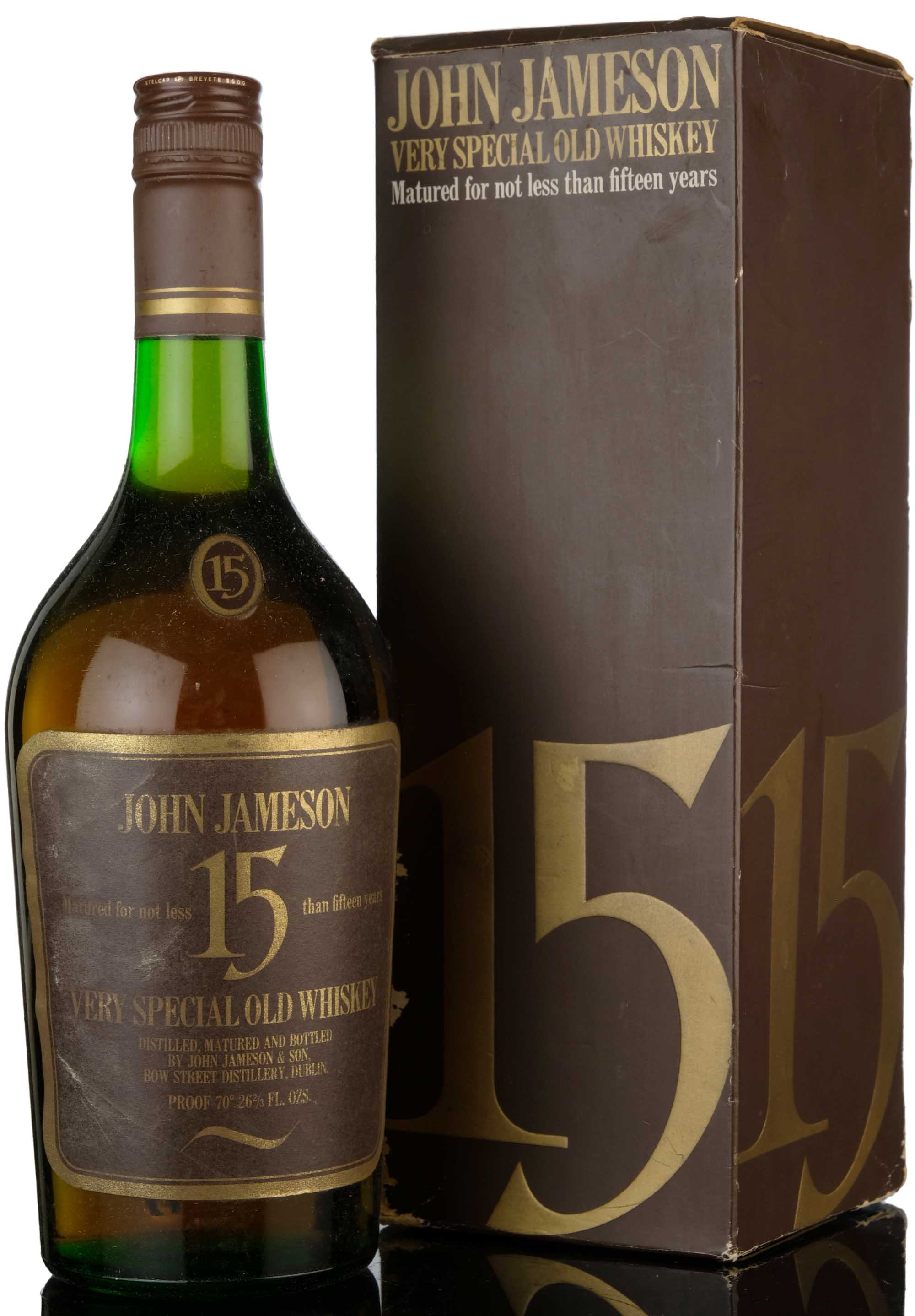 Jameson 15 Irish Whiskey 1970s
