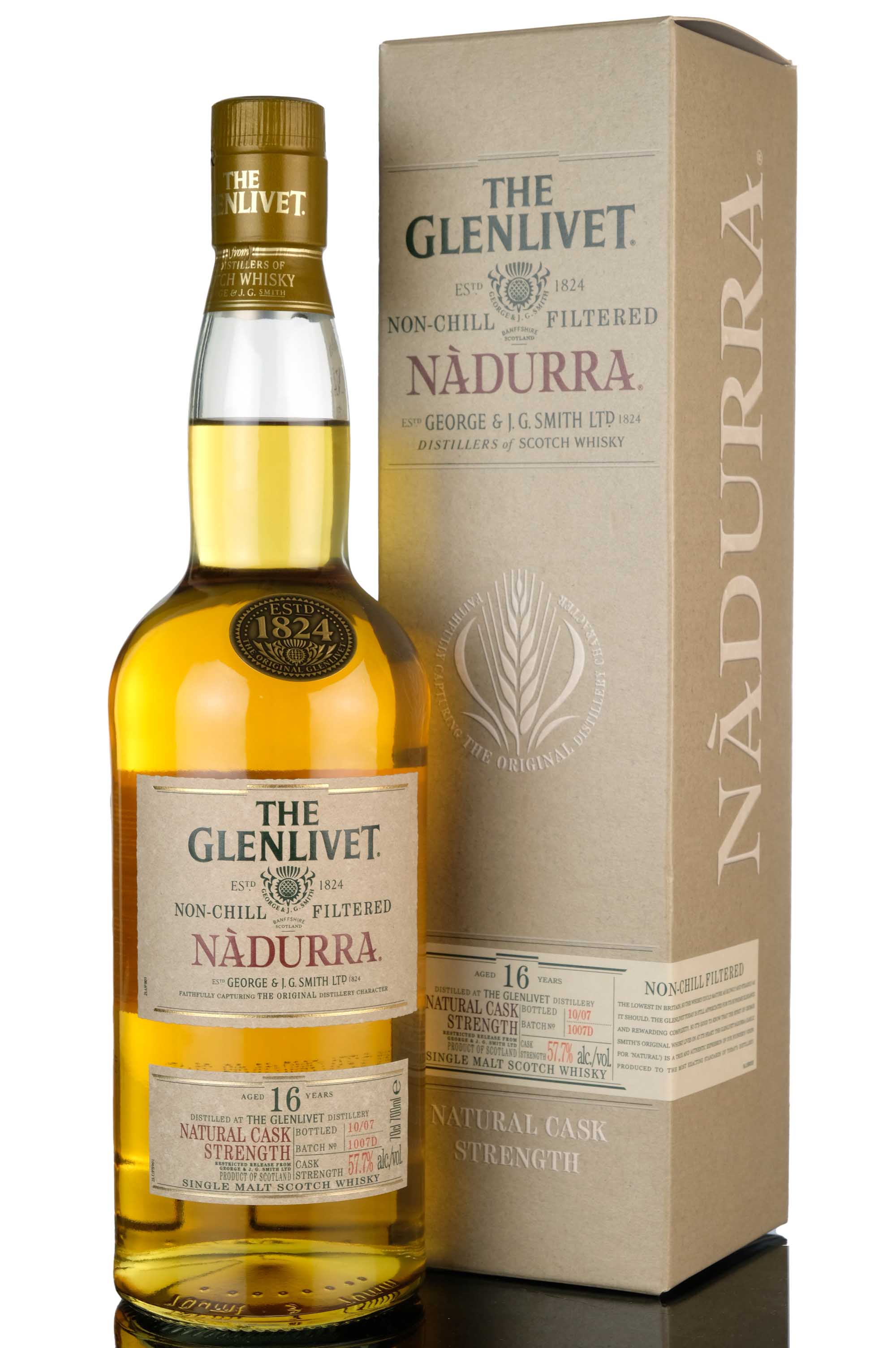Glenlivet 16 Year Old - Nadurra - 2007