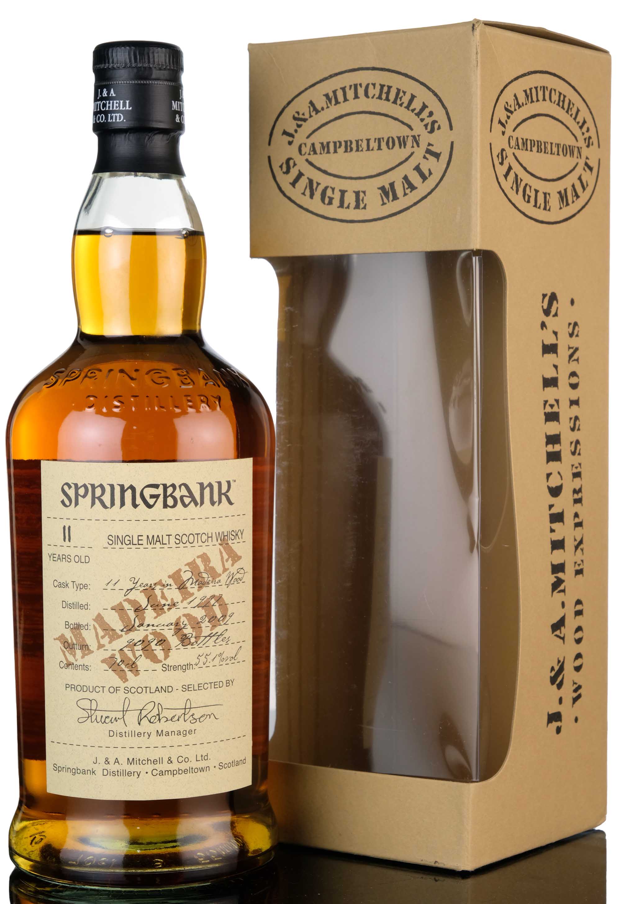 Springbank 1997-2009 - Madeira Wood