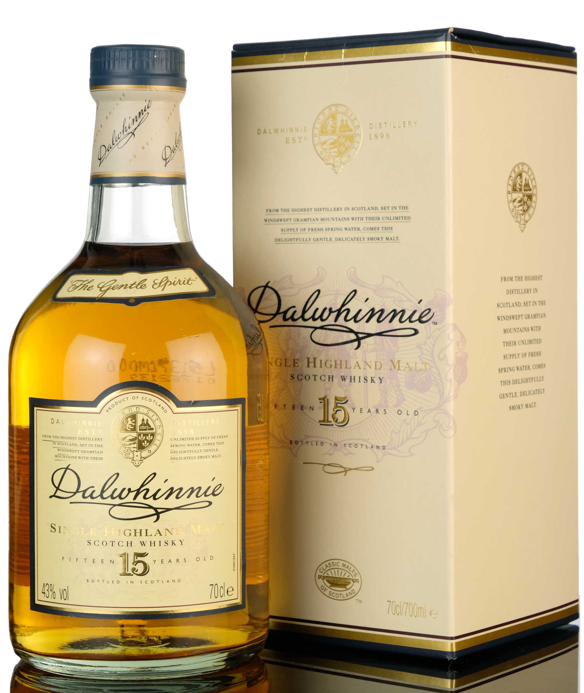 Dalwhinnie 15 Year Old - Early 2000s