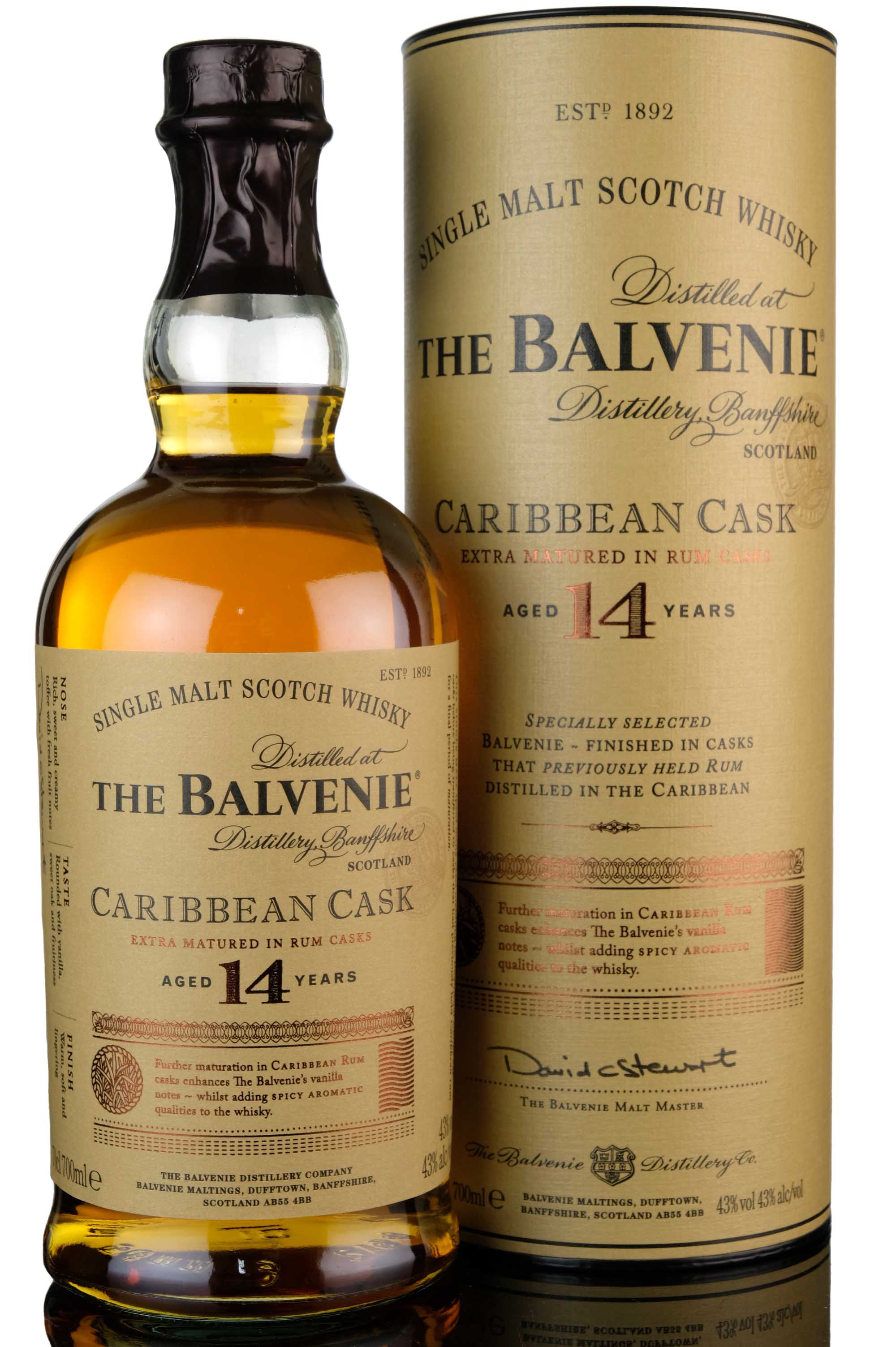 Balvenie 14 Year Old - Caribbean Cask