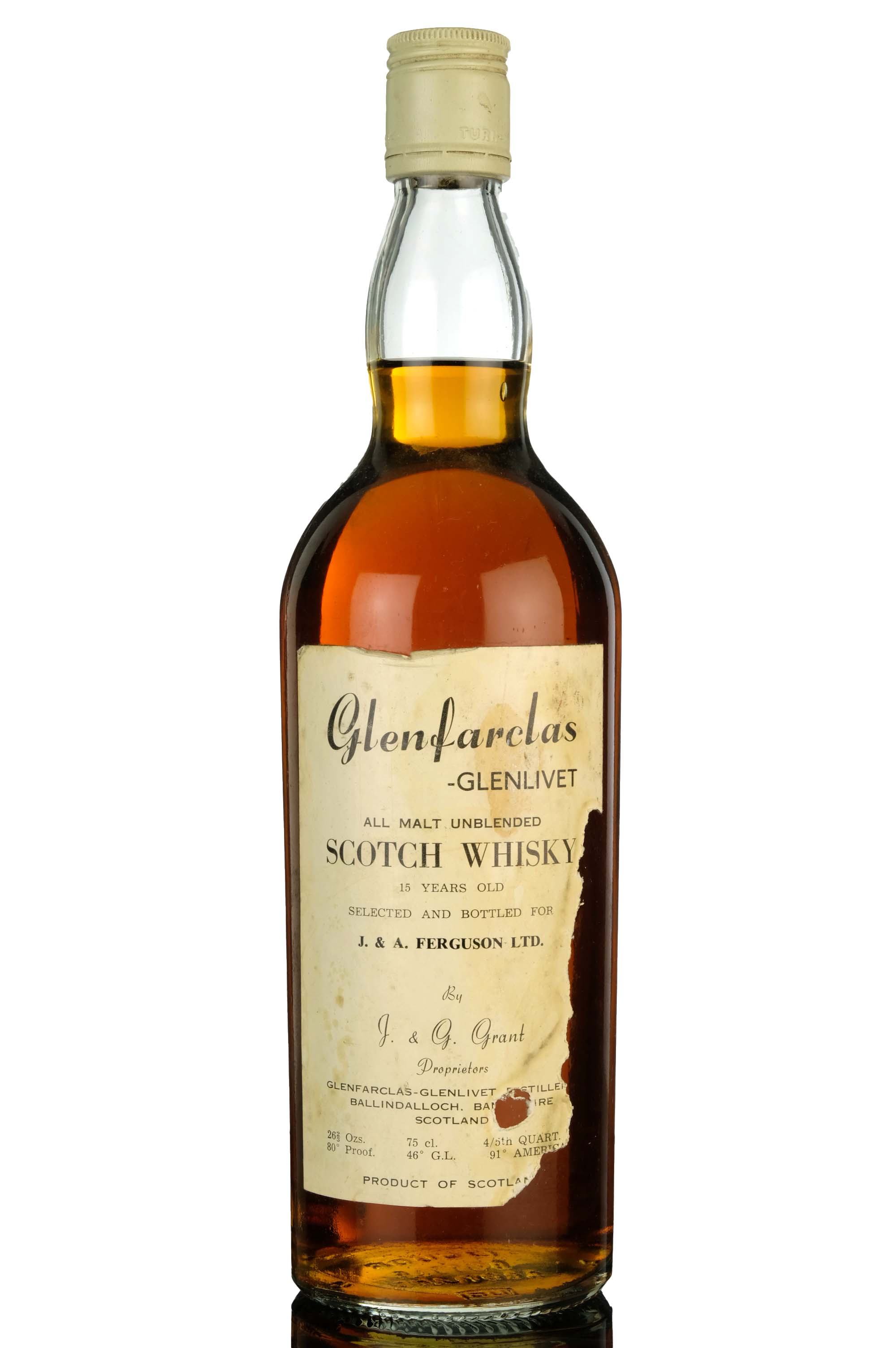 Glenfarclasglenlivet 15 Early 1970s