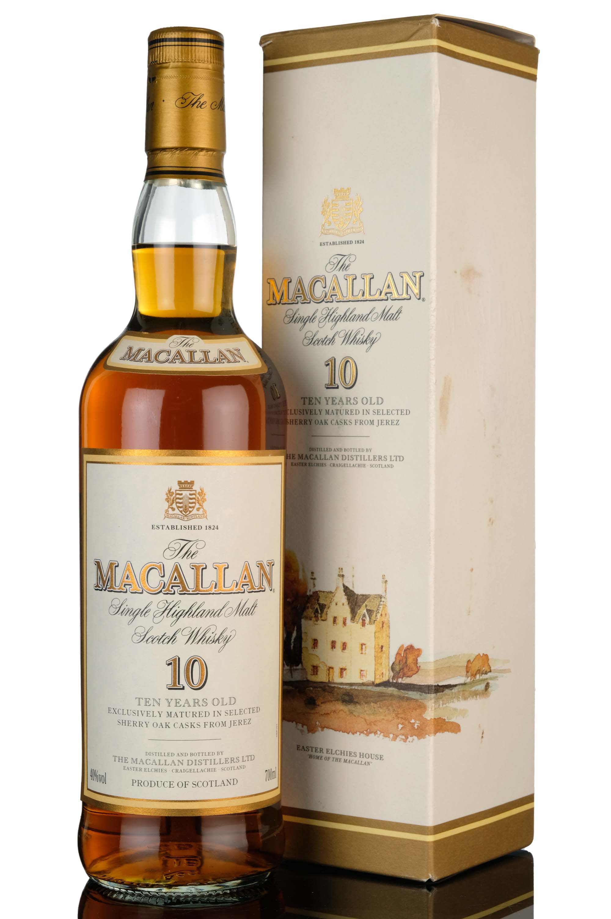 Macallan 10 Year Old - Sherry Casks - Early 2000s