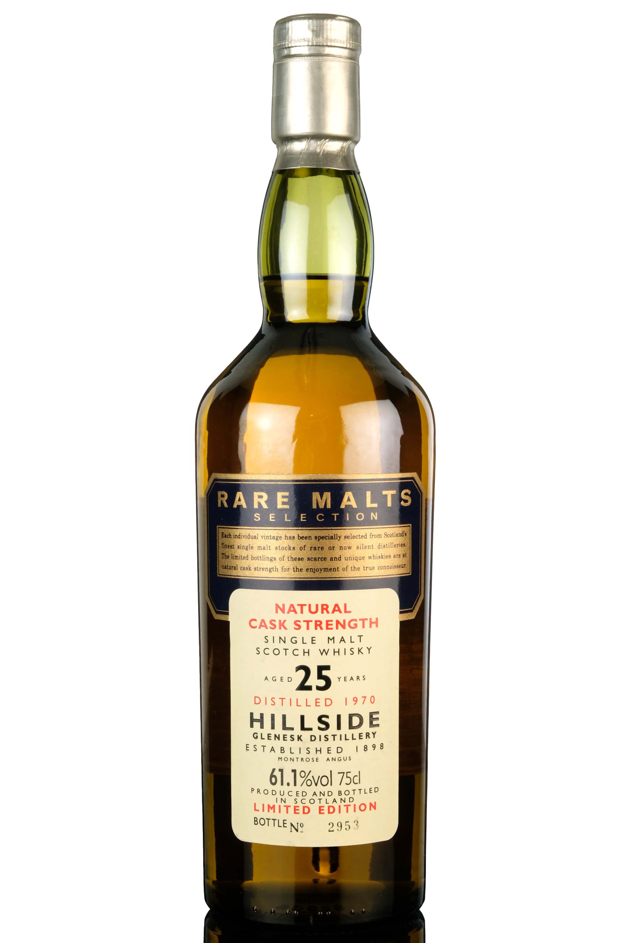 Hillside 1970 - 25 Year Old - Rare Malts 61.1%