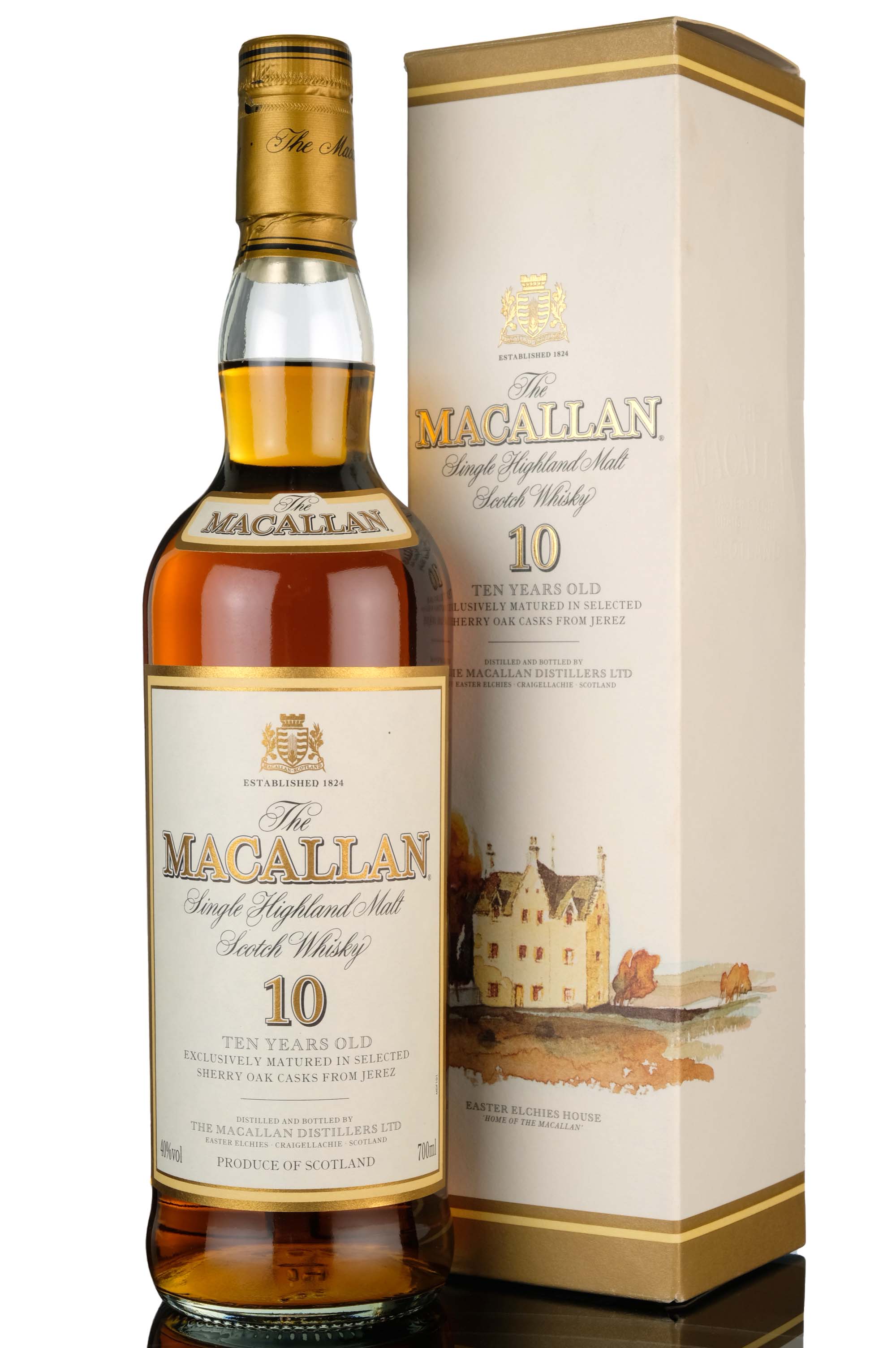 Macallan 10 Year Old - Sherry Casks - Early 2000s