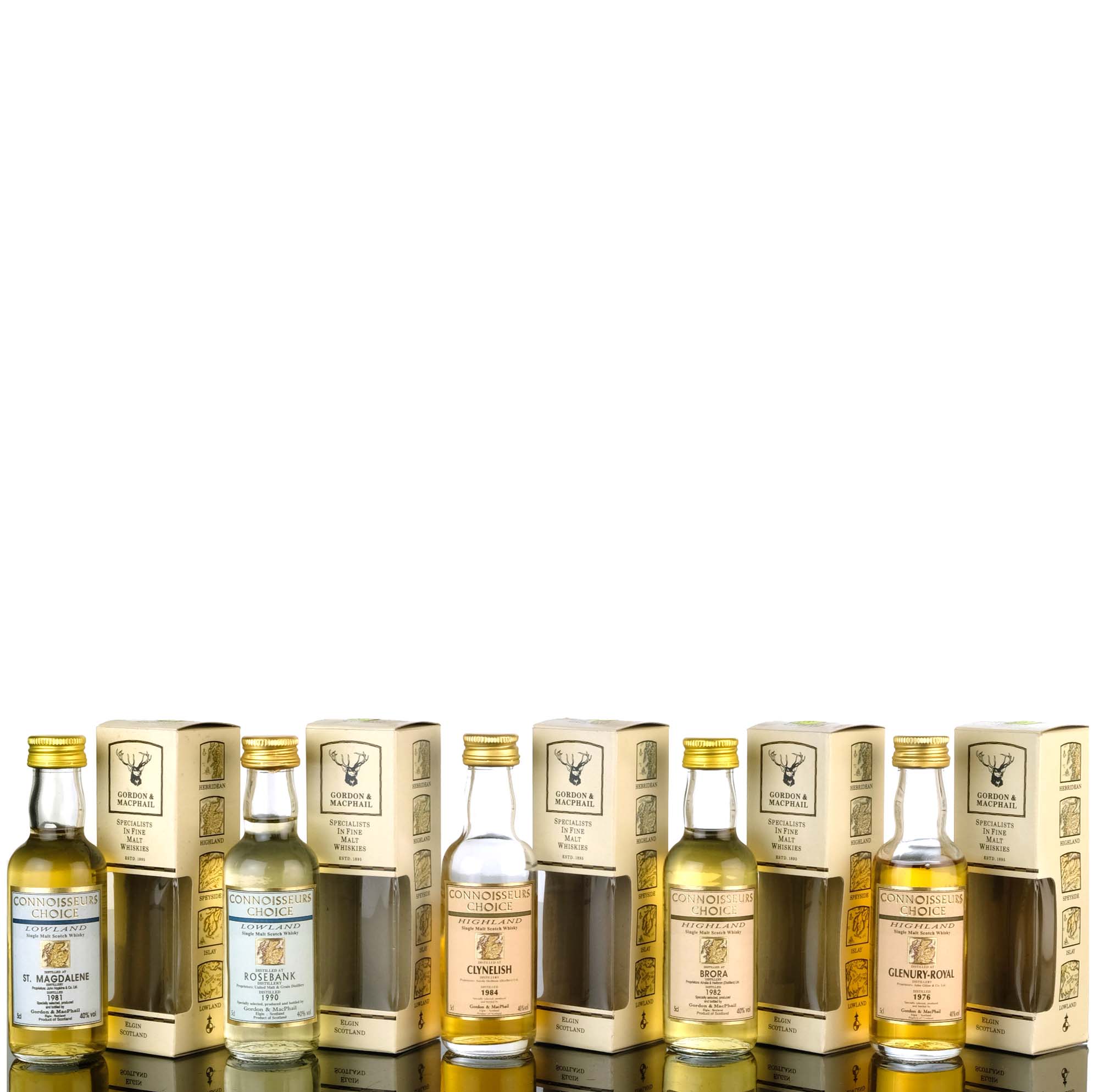 5 x Connoisseurs Choice Miniatures