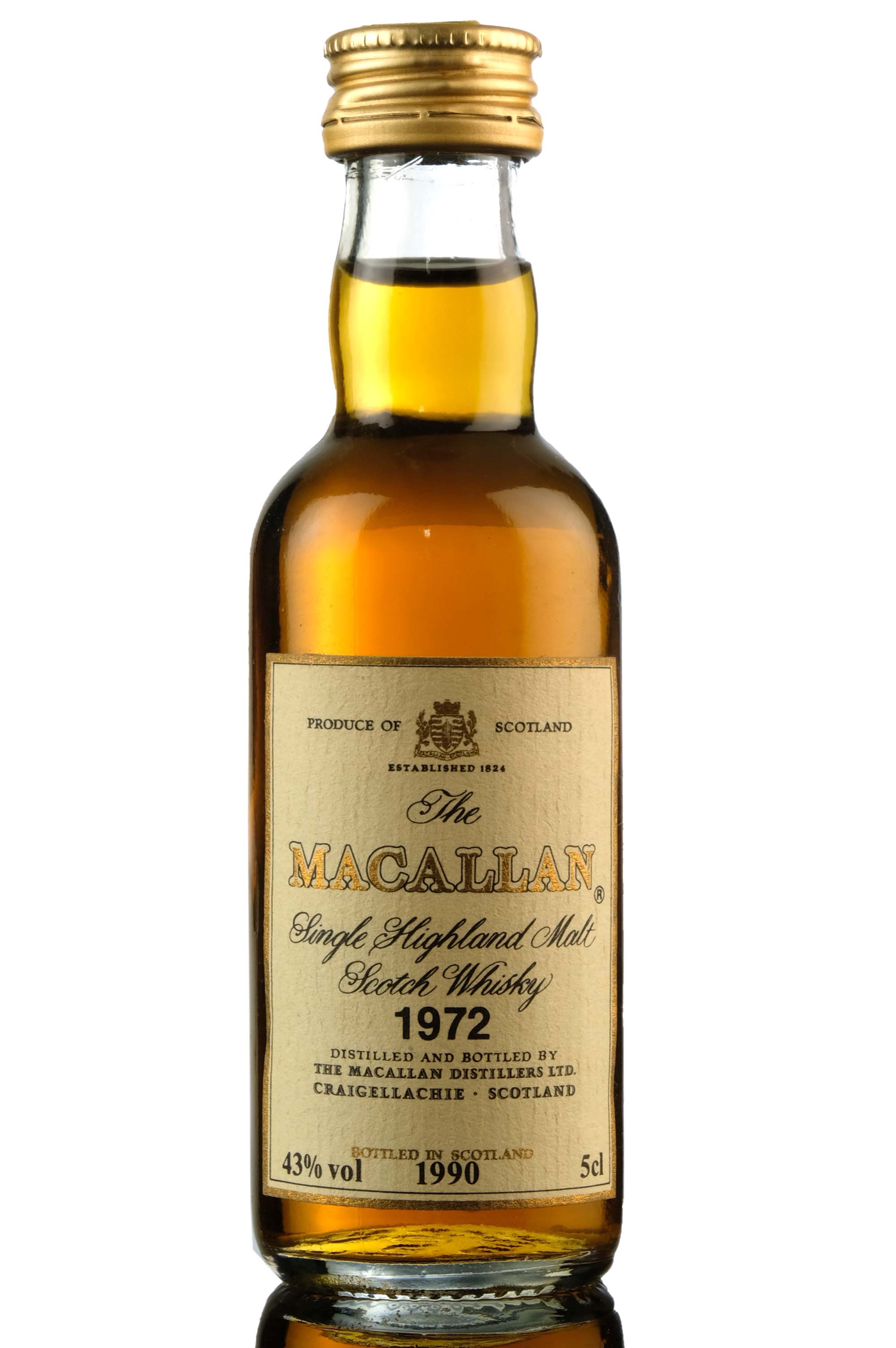 Macallan 1972-1990 Miniature