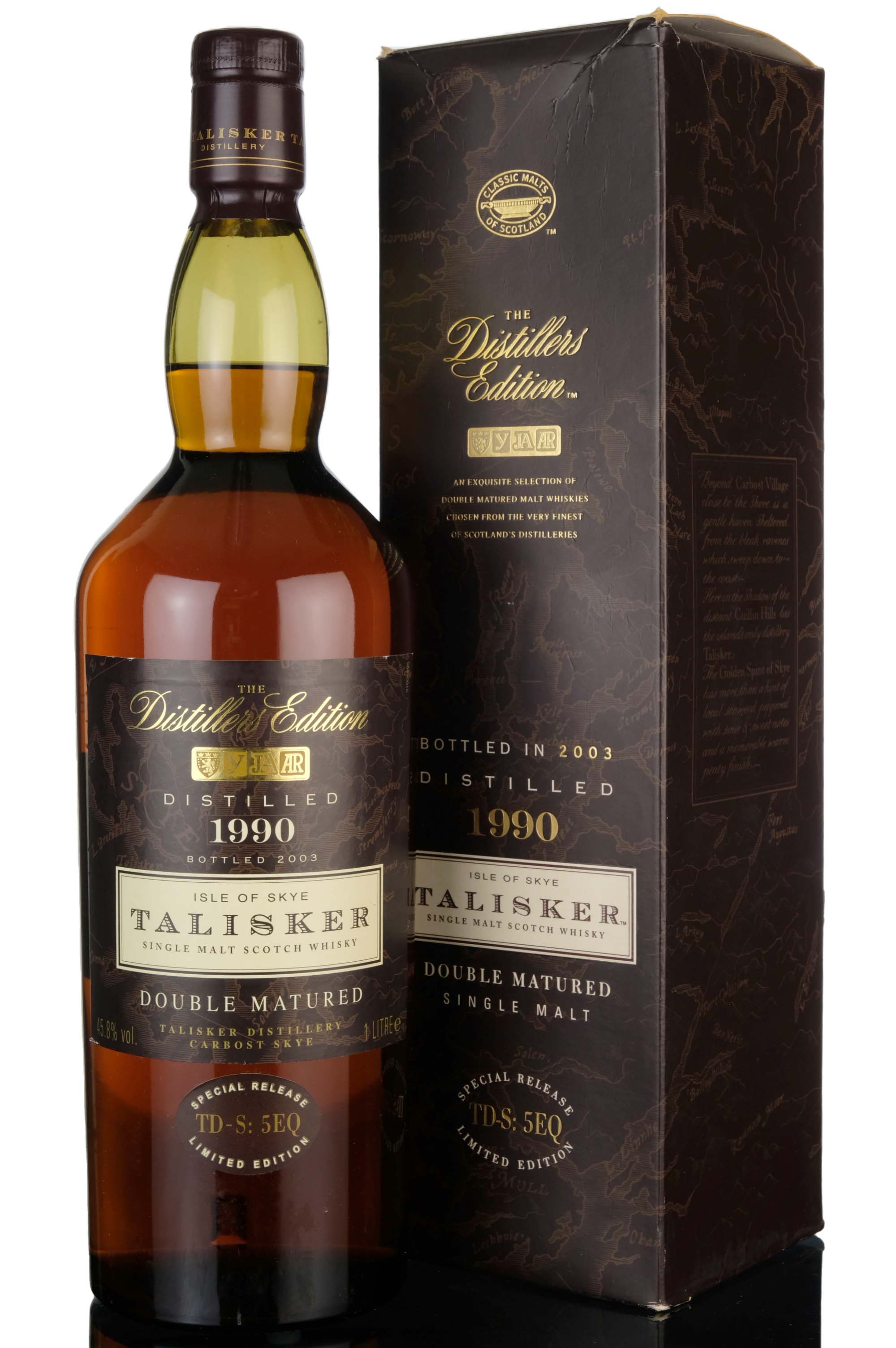 Talisker 1990 - Distillers Edition 2003 - 1 Litre