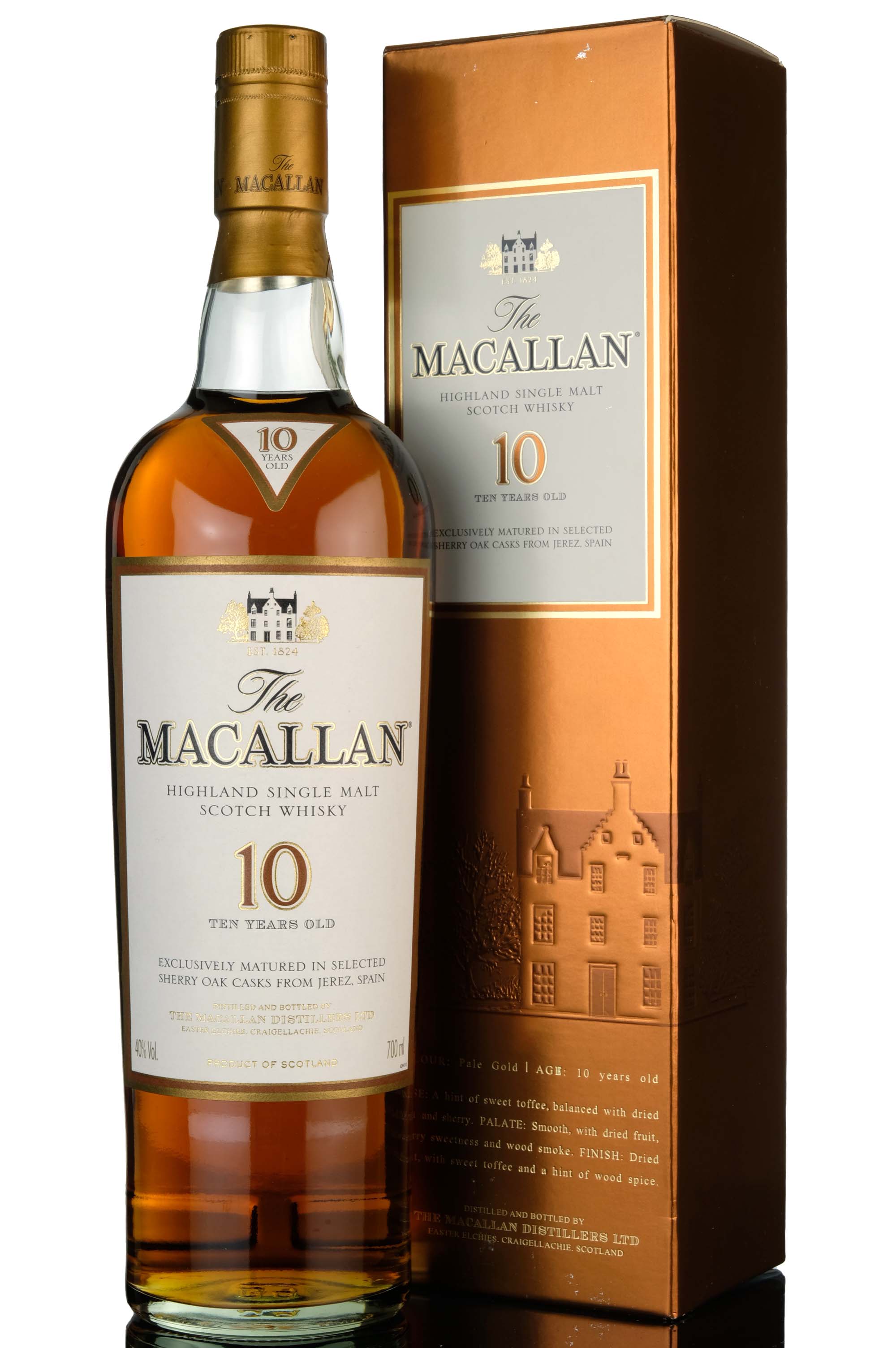 Macallan 10 Year Old - Sherry Casks - Mid 2000s