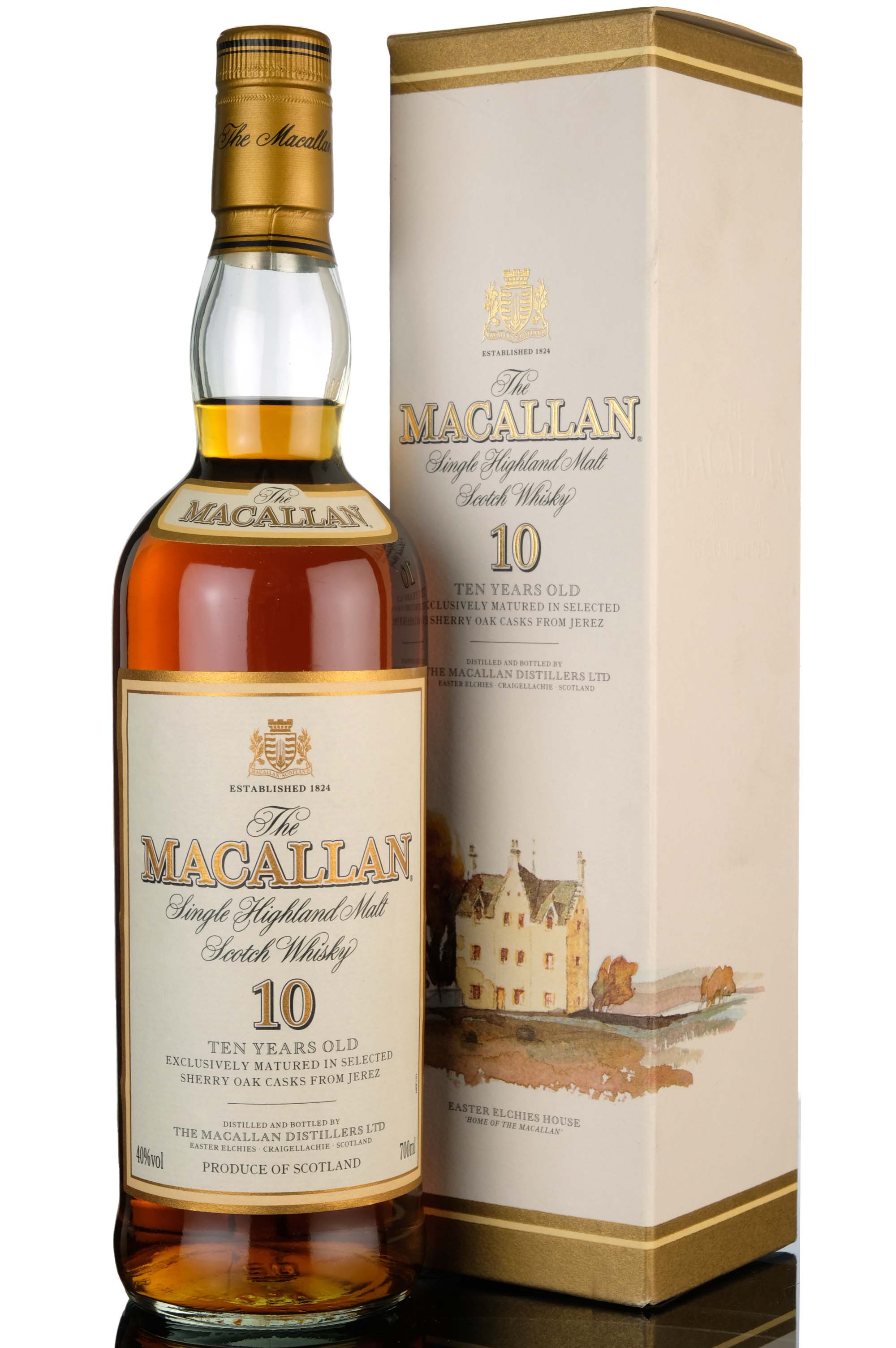 Macallan 10 Year Old - Sherry Casks - Early 2000s