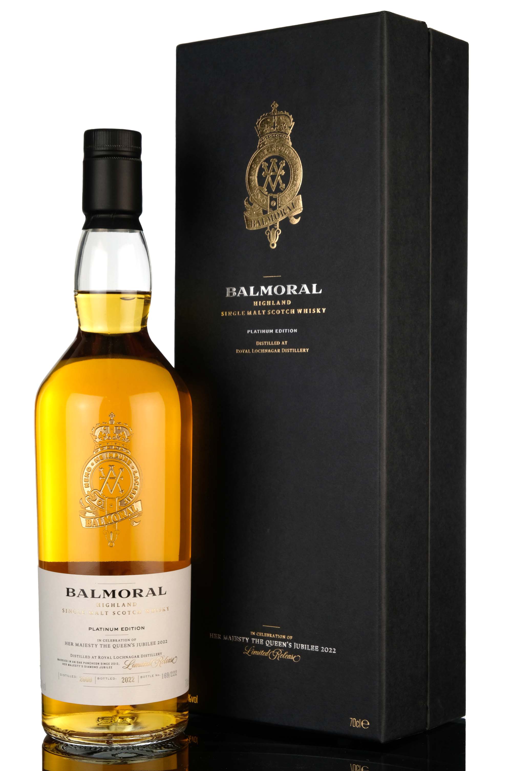 Royal Lochnagar 2000-2022 - 21 Year Old - Balmoral Platinum Edition - Queens Jubilee