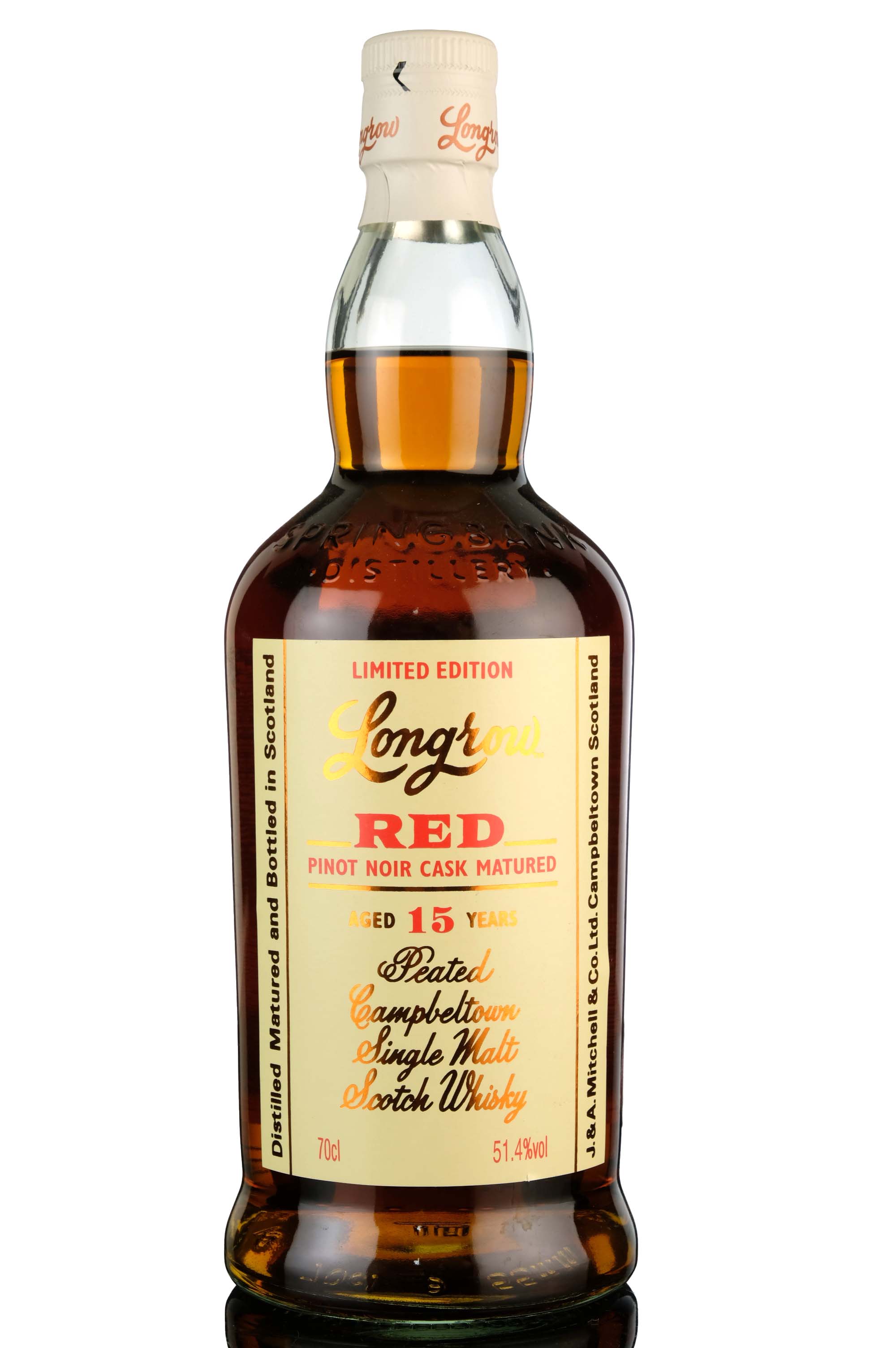 Longrow Red Pinot Noir Barriques 15 Year Old 2022 Release