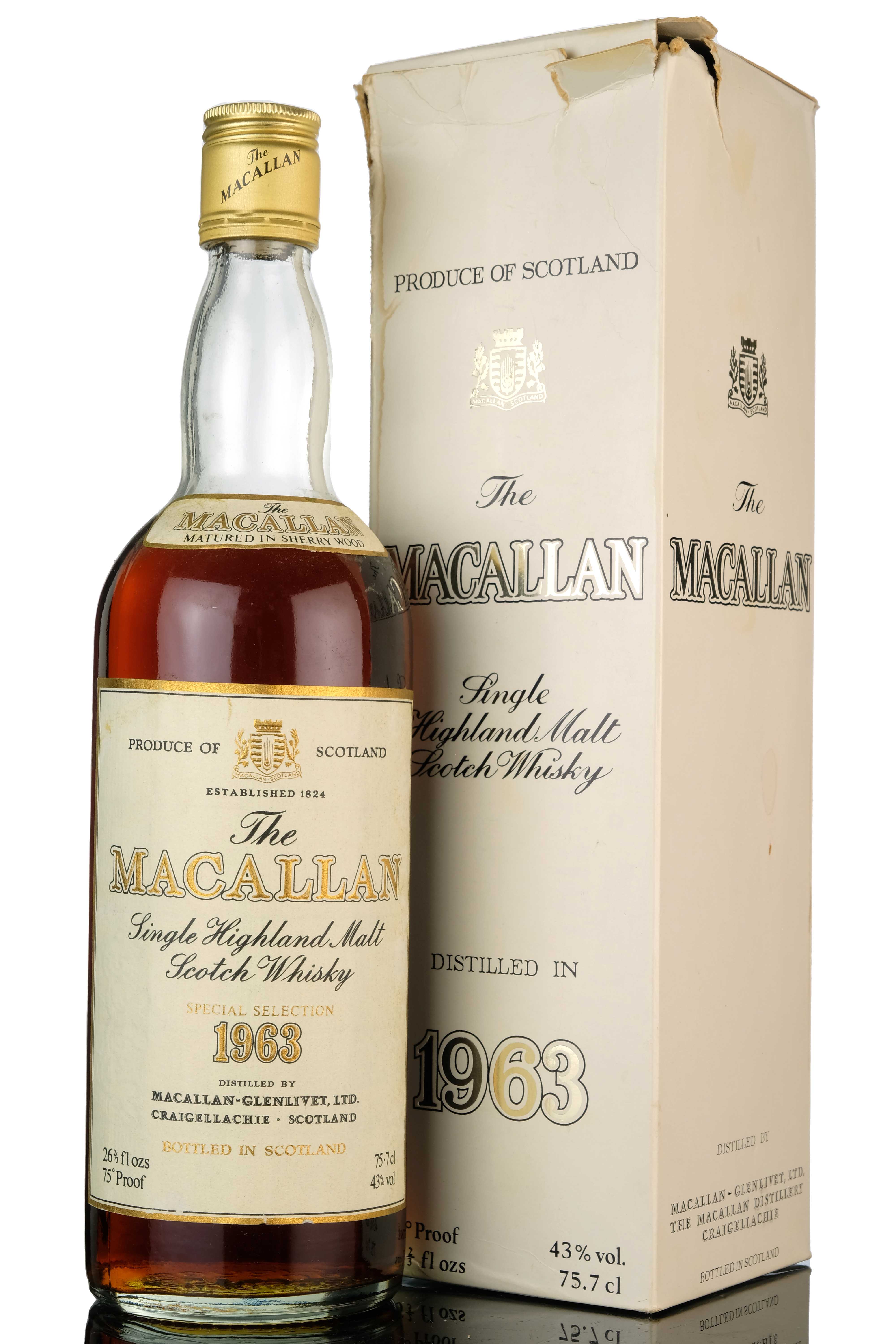 Macallan 1963 - Special Selection - 1970s