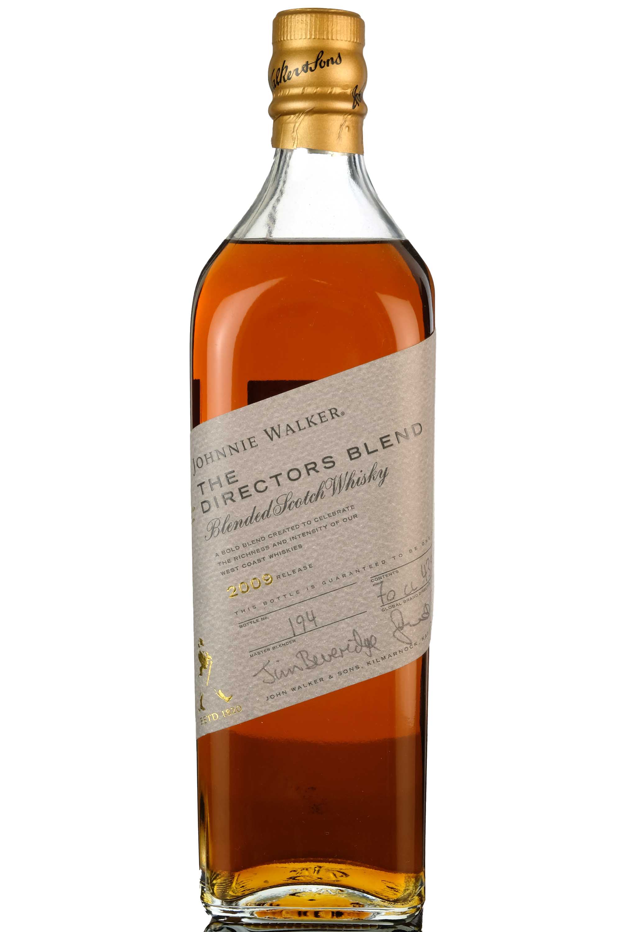 Johnnie Walker Directors Blend 2009