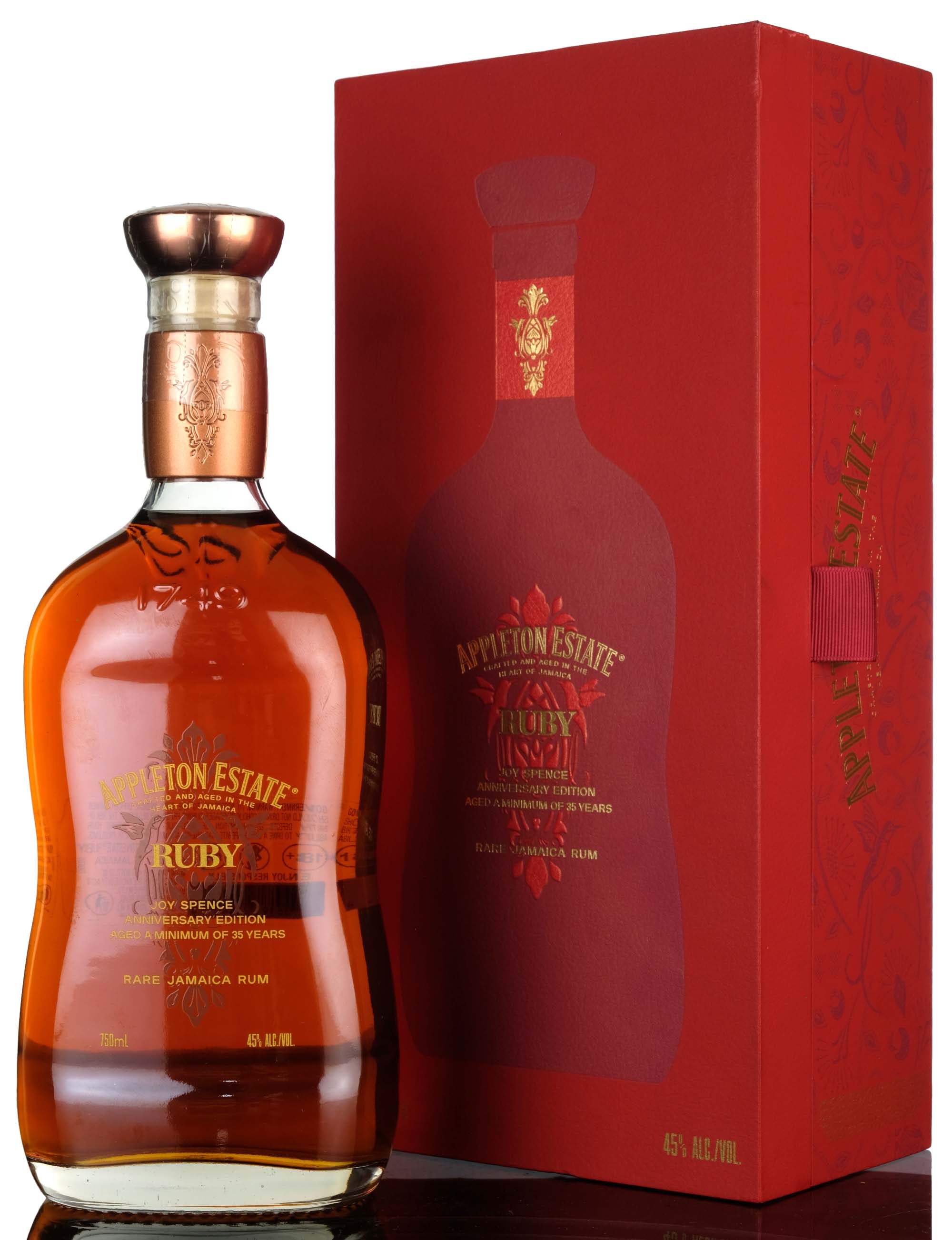 Appleton Estate 35 Year Old Rare Jamaica Rum - Joy Spence Ruby Anniversary Edition