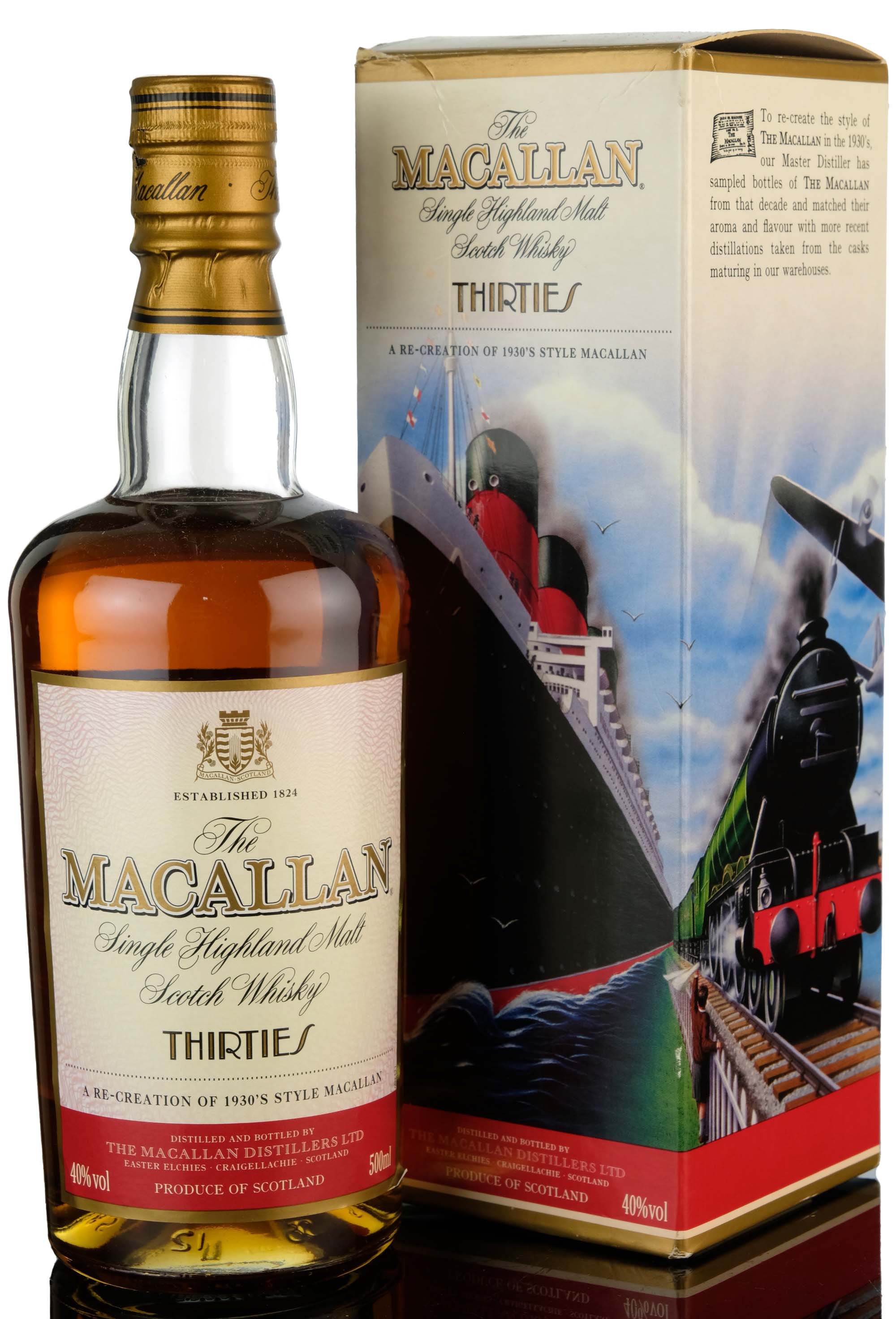 Macallan Travel Series 1930s