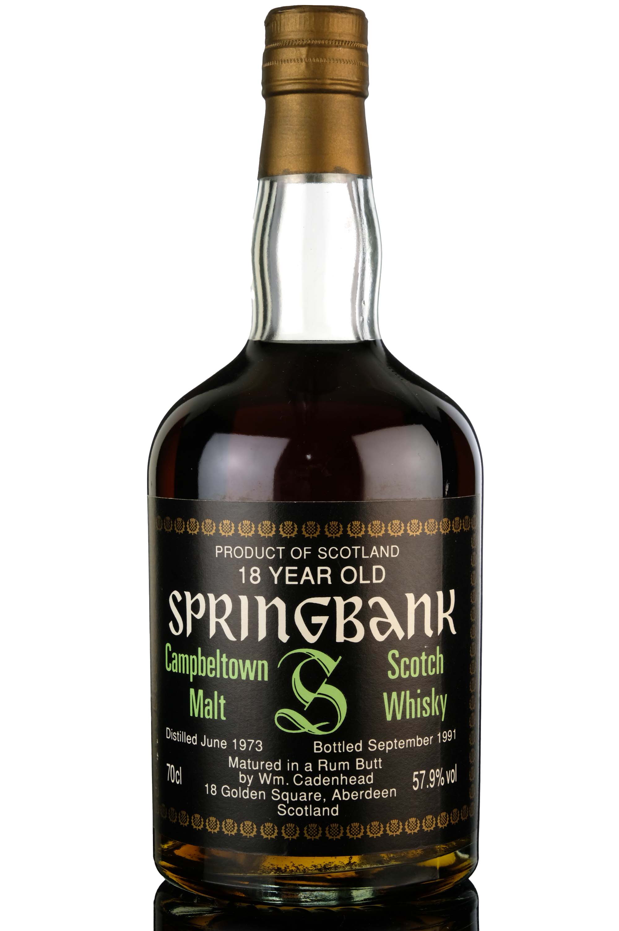 Springbank 1973 - 1991 18 Cadenheads